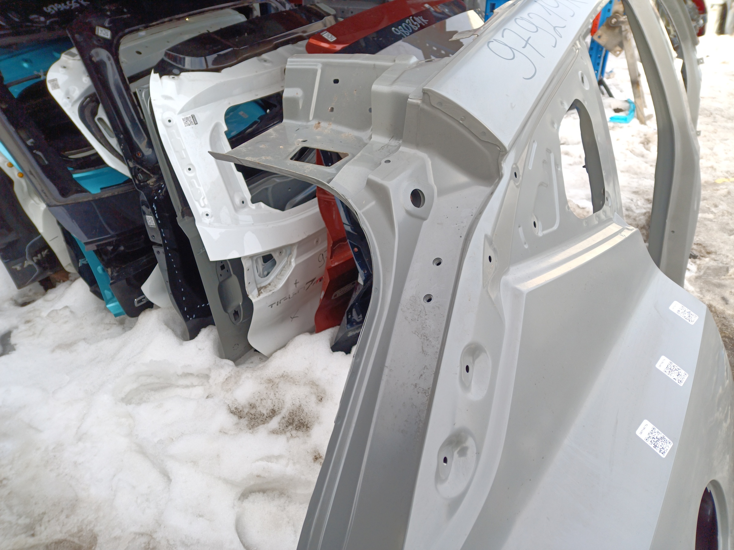 Панель кузова боковая правая Jetour Dashing