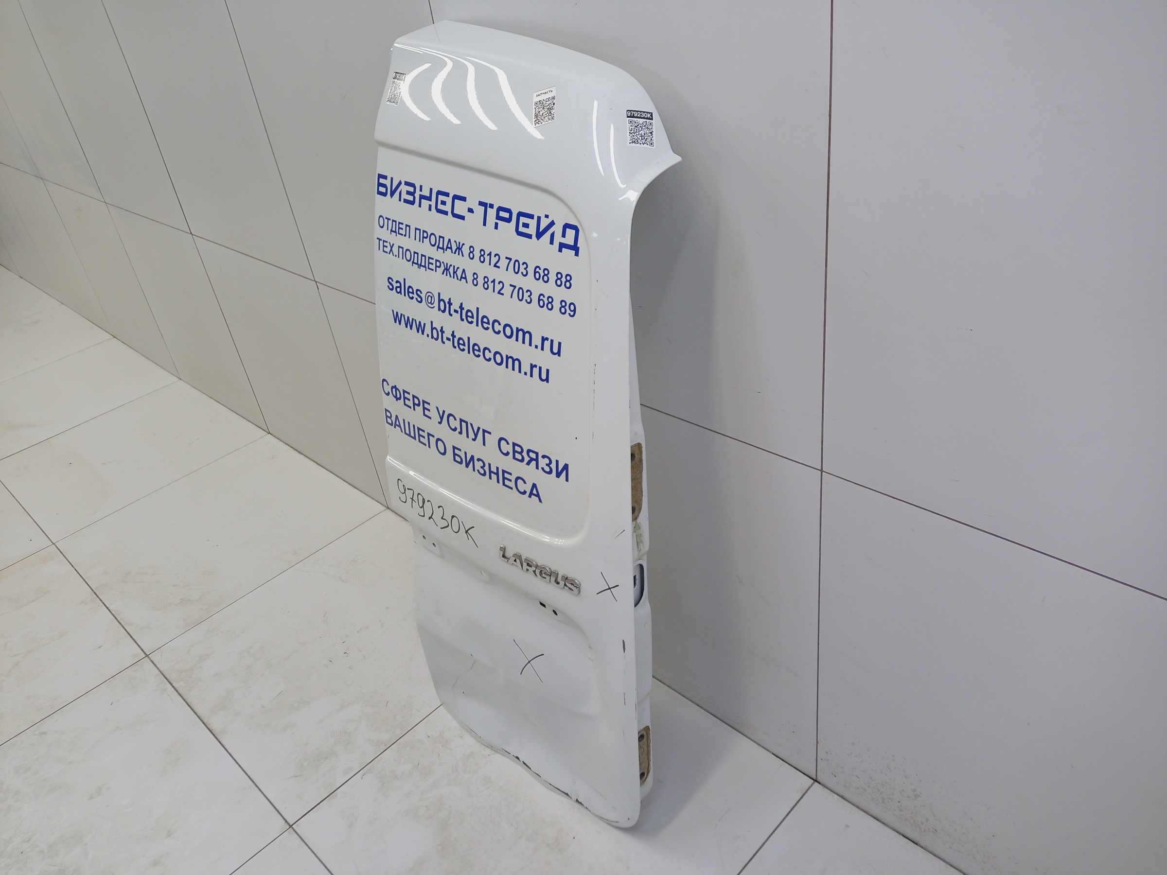 Дверь задняя правая распашная глухая Lada Largus Фургон