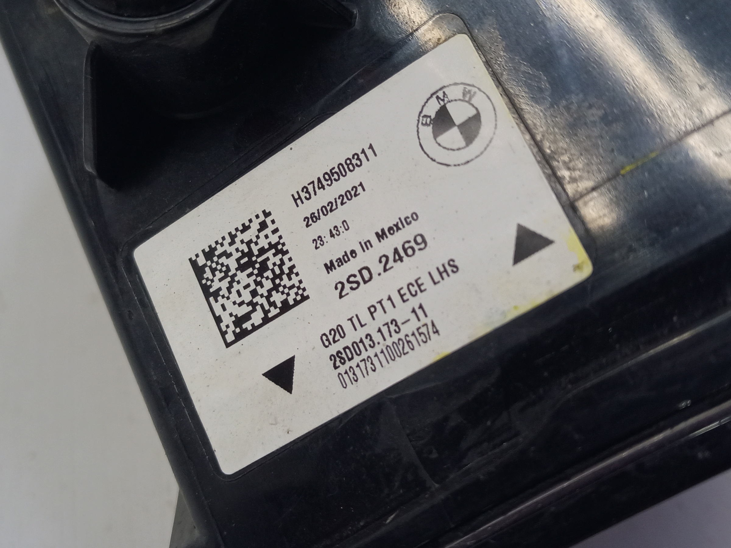 Фонарь задний левый наружный BMW 3er G20 LED