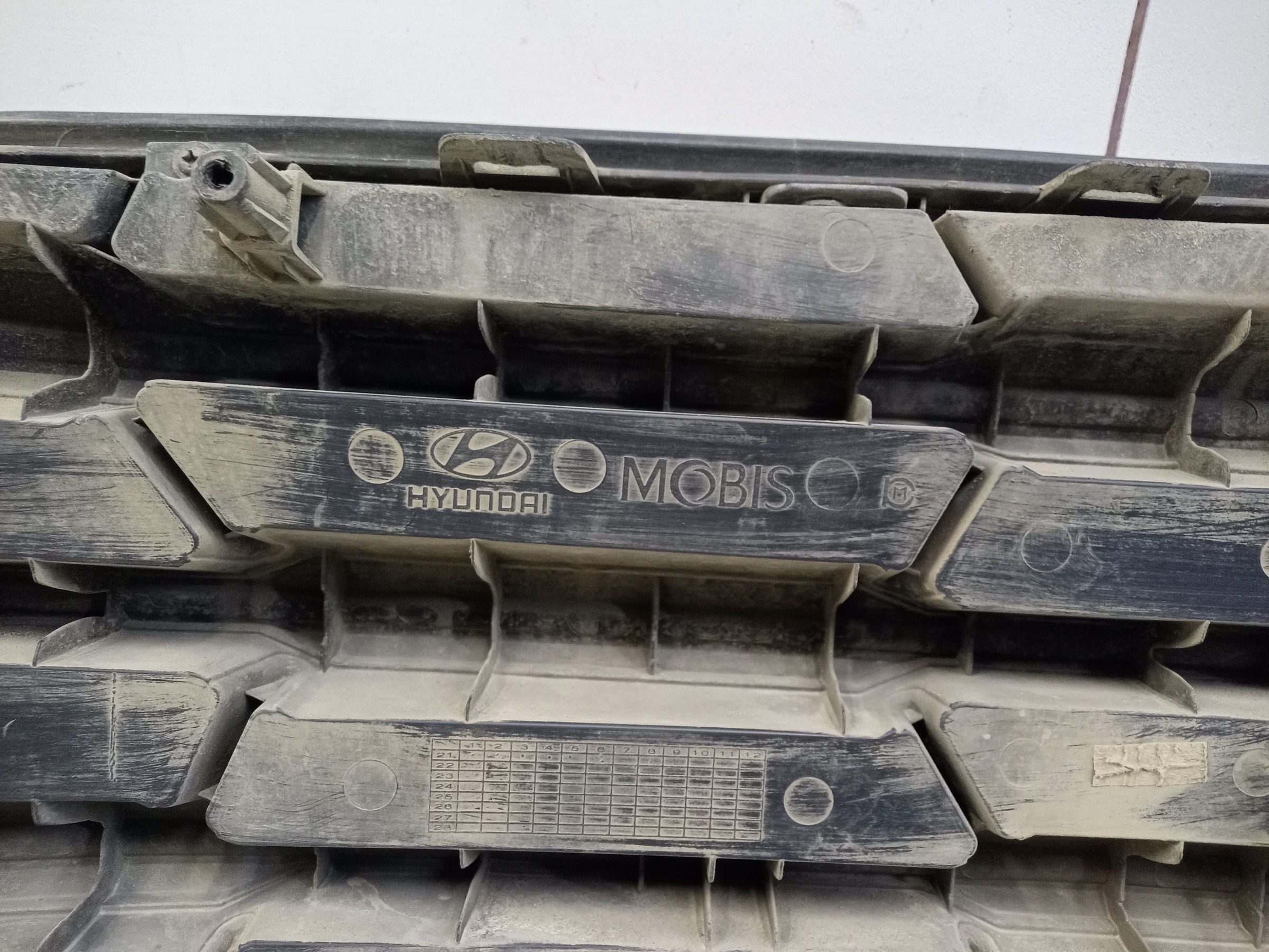 Решётка радиатора Hyundai Creta 2