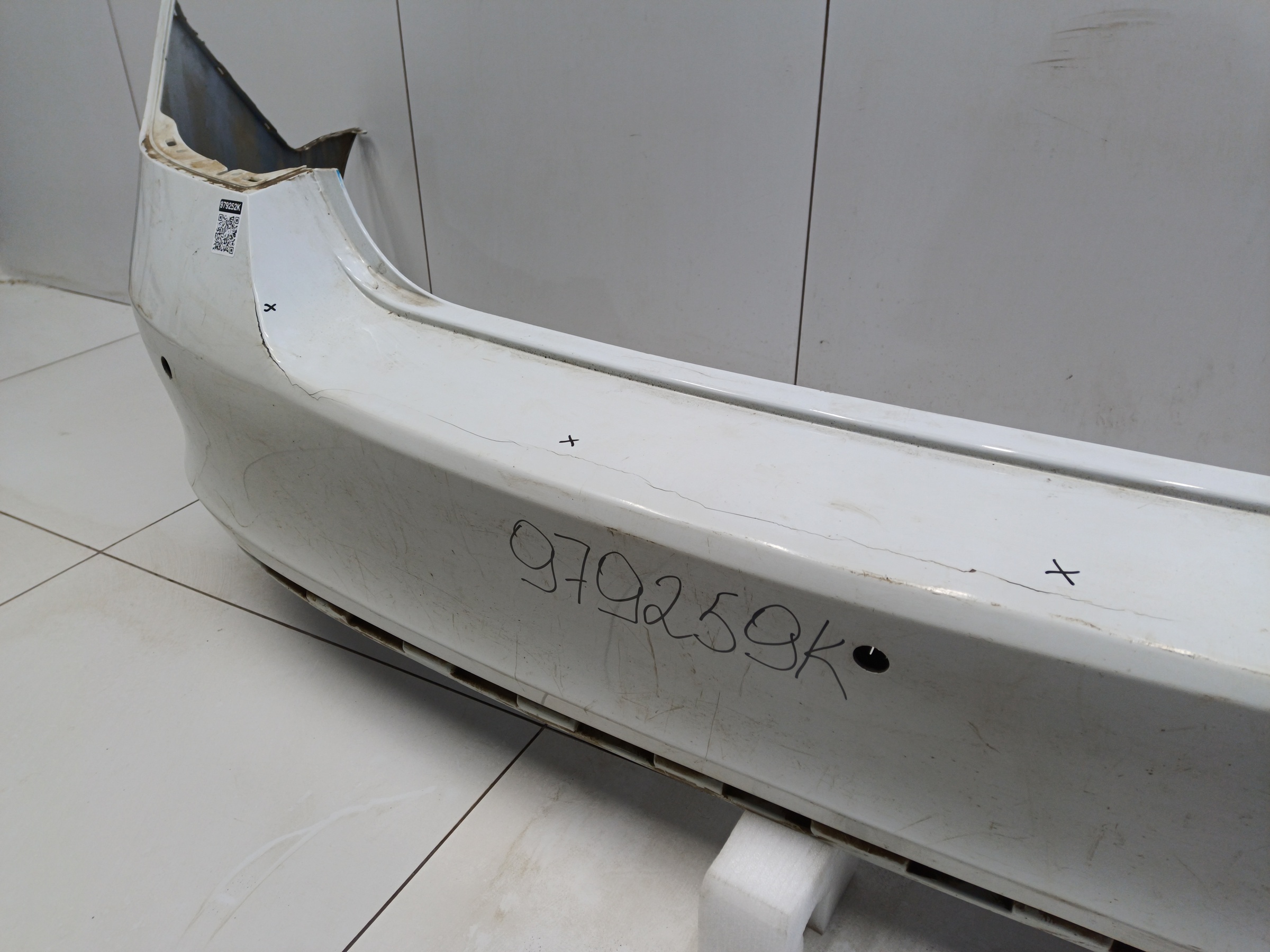 Бампер задний Skoda Rapid 1 Liftback