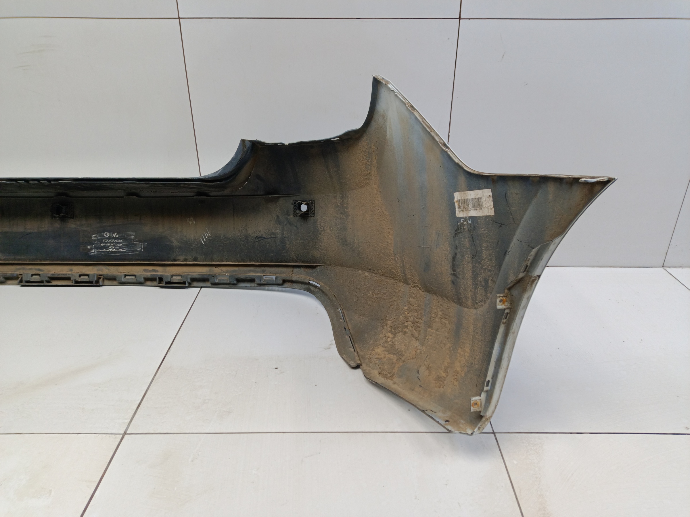 Бампер задний Skoda Rapid 1 Liftback