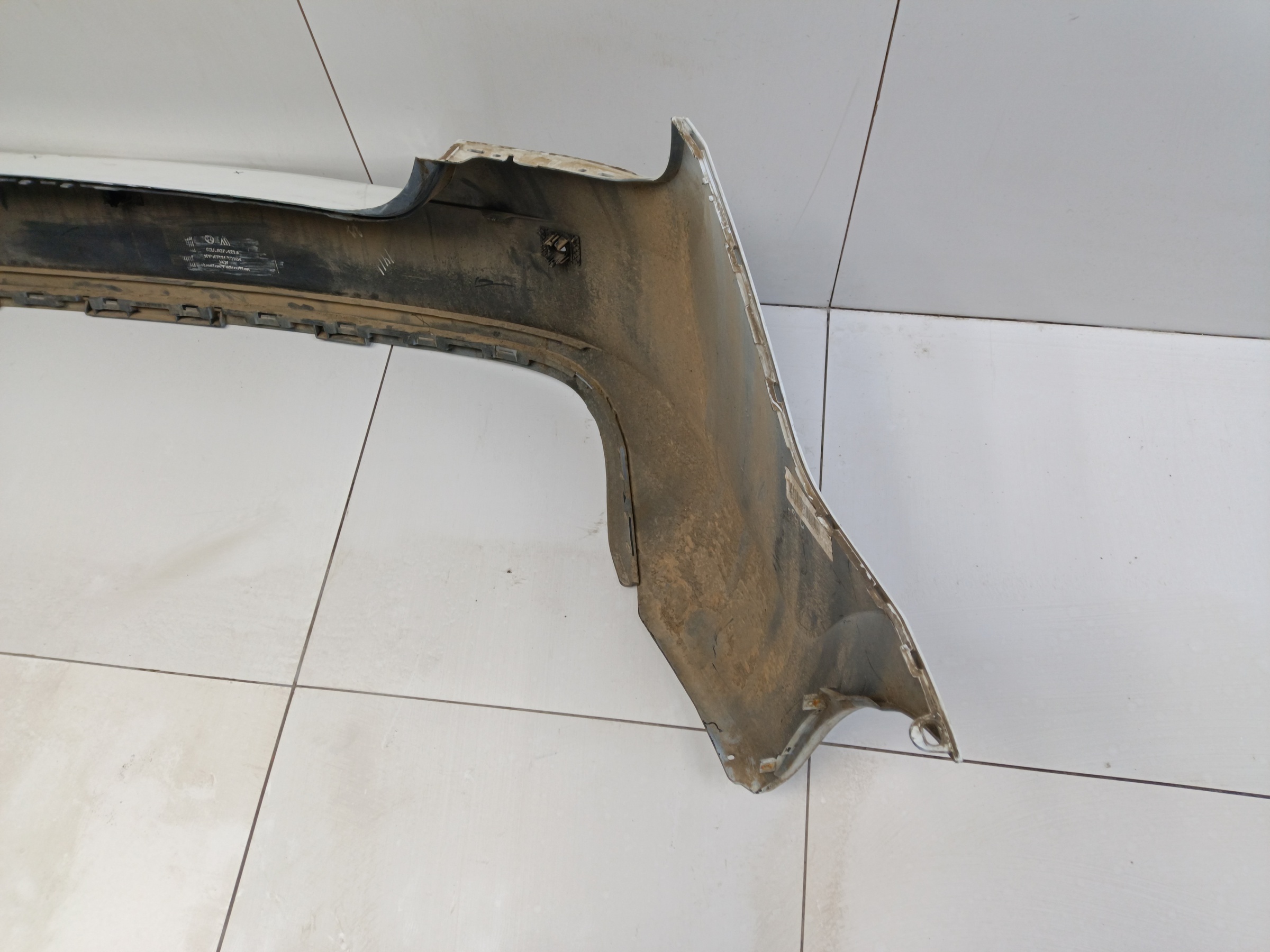 Бампер задний Skoda Rapid 1 Liftback