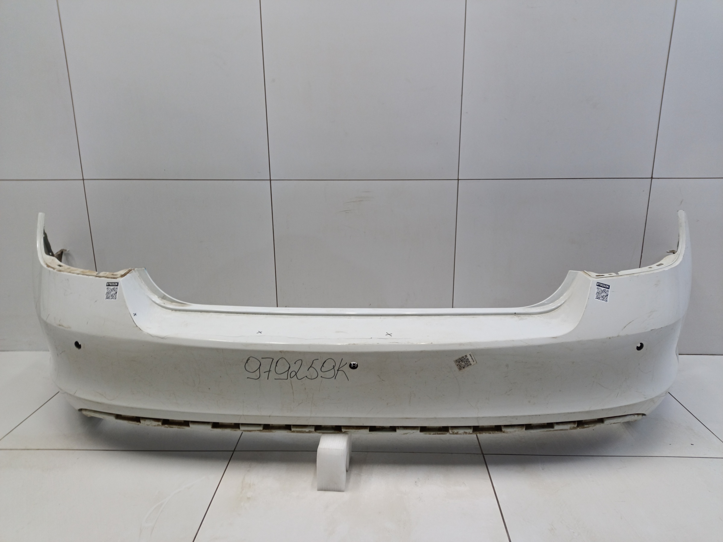 Бампер задний Skoda Rapid 1 Liftback