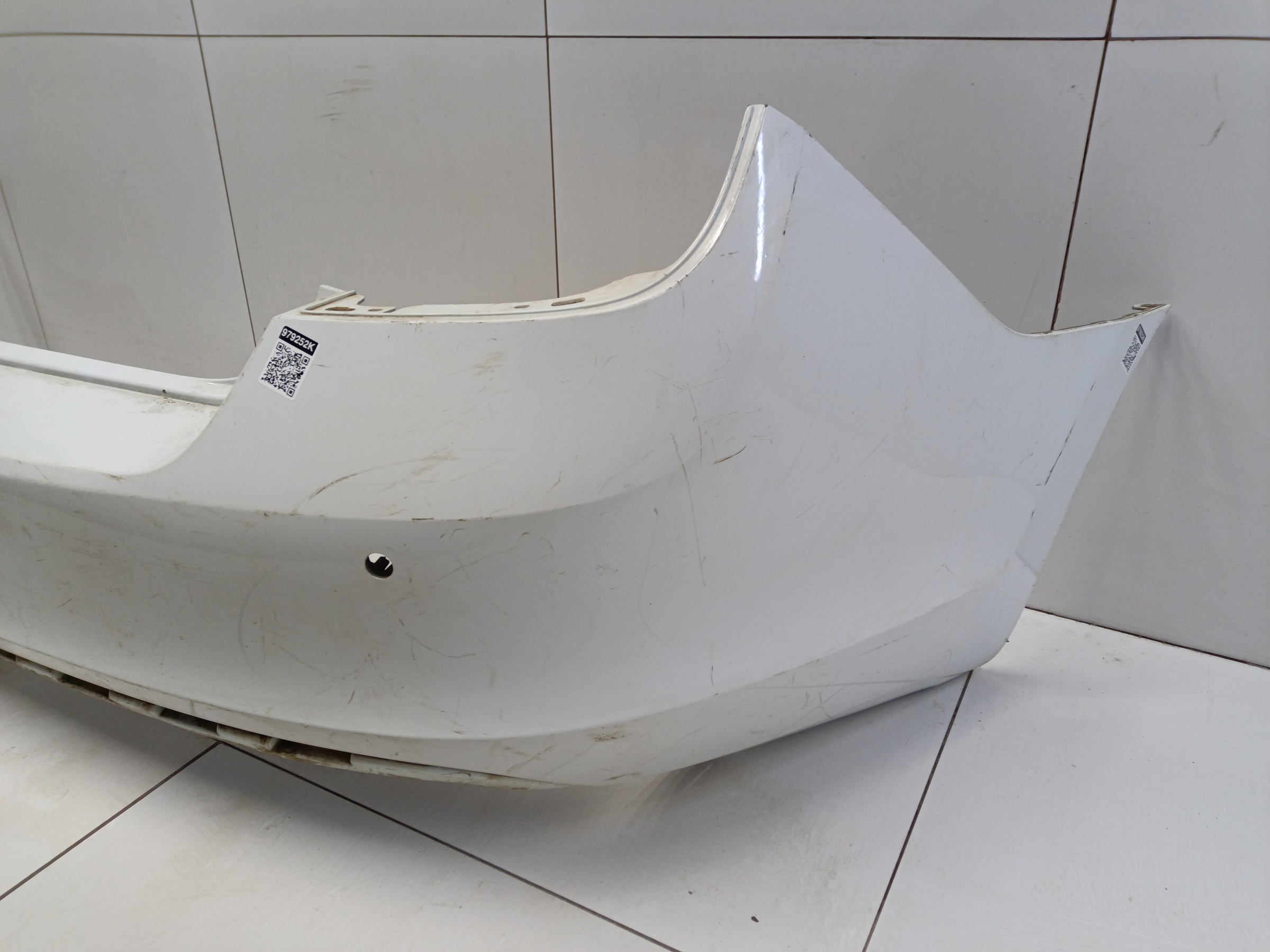 Бампер задний Skoda Rapid 1 Liftback