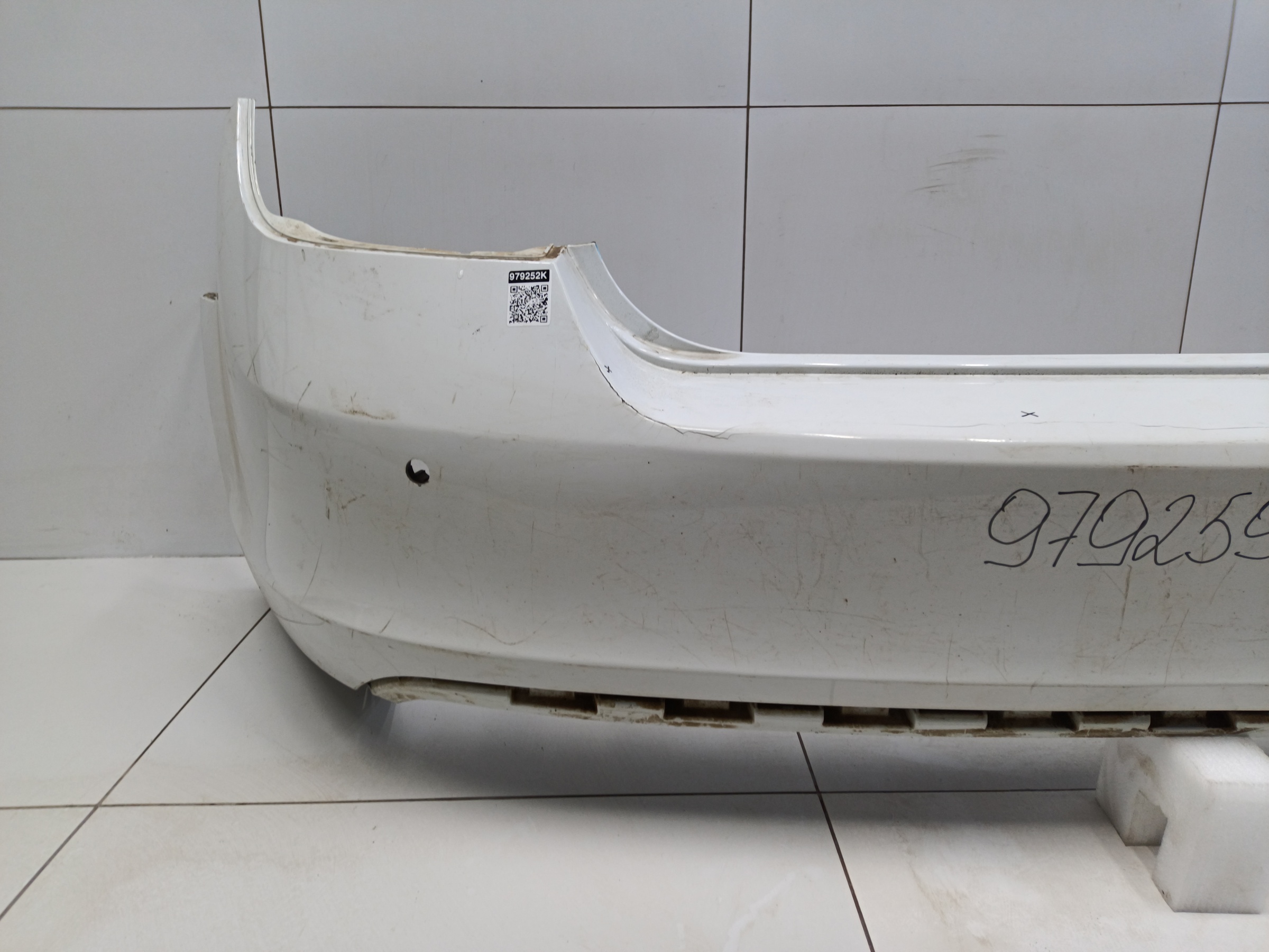 Бампер задний Skoda Rapid 1 Liftback