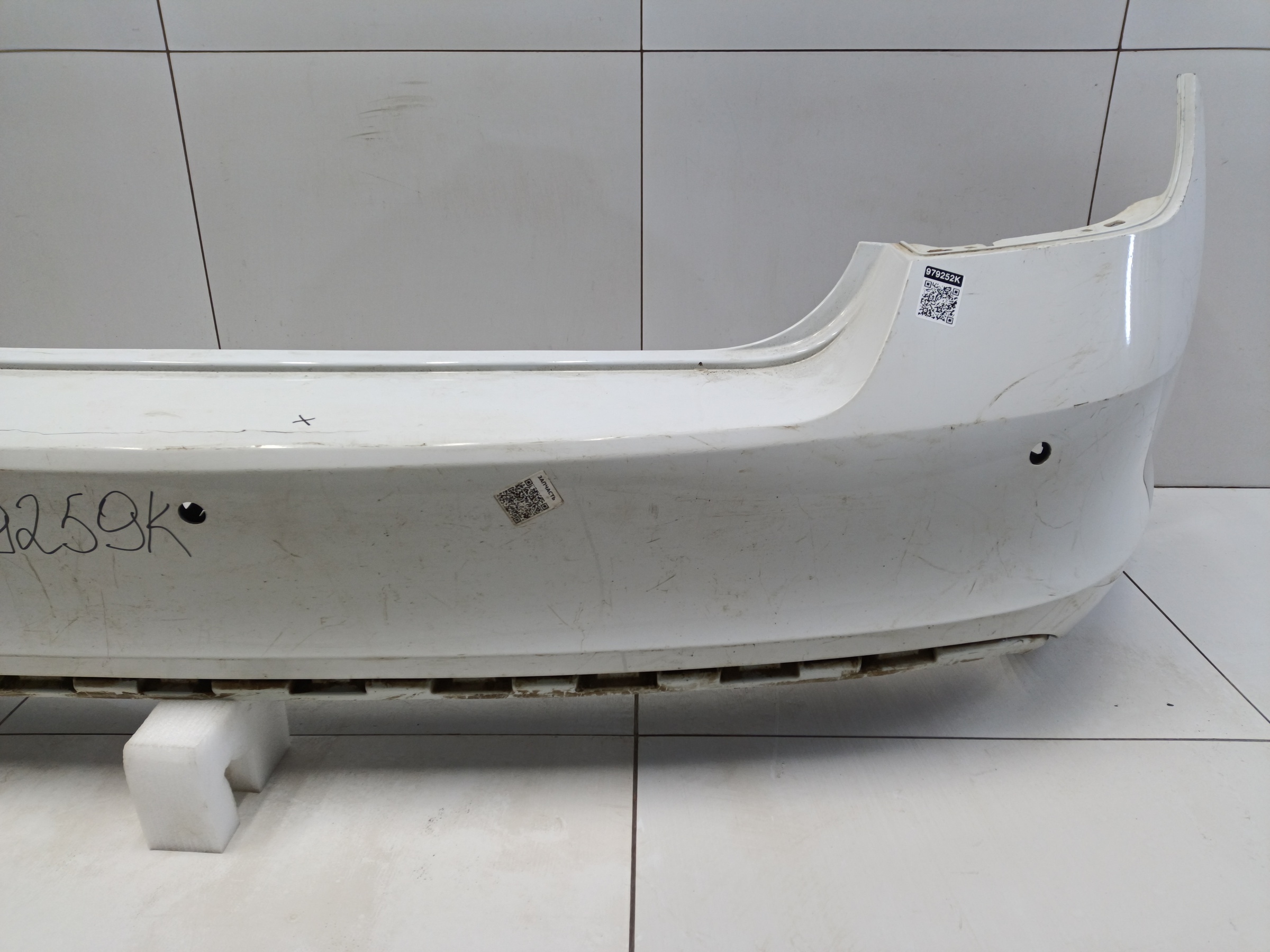 Бампер задний Skoda Rapid 1 Liftback