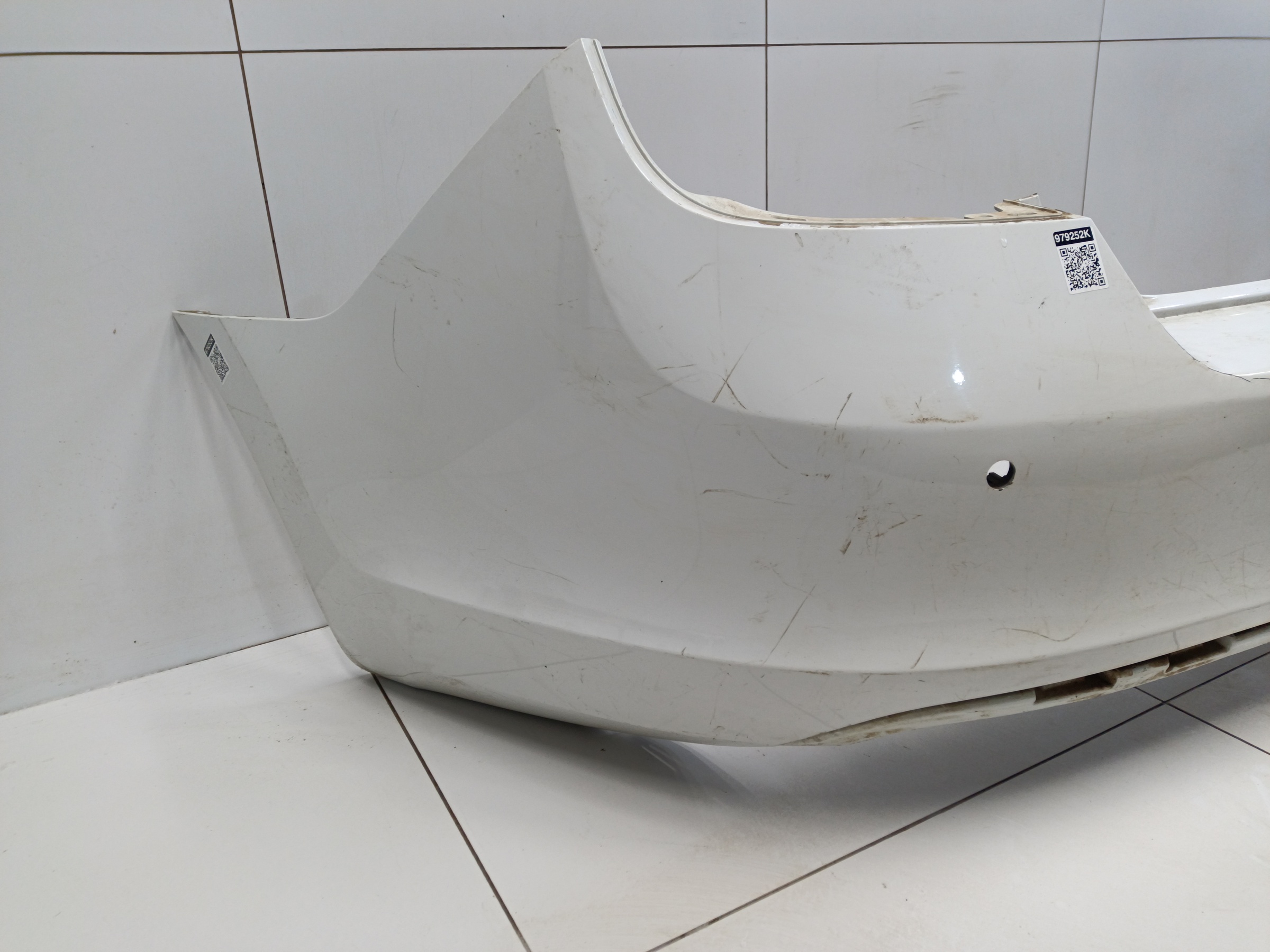 Бампер задний Skoda Rapid 1 Liftback