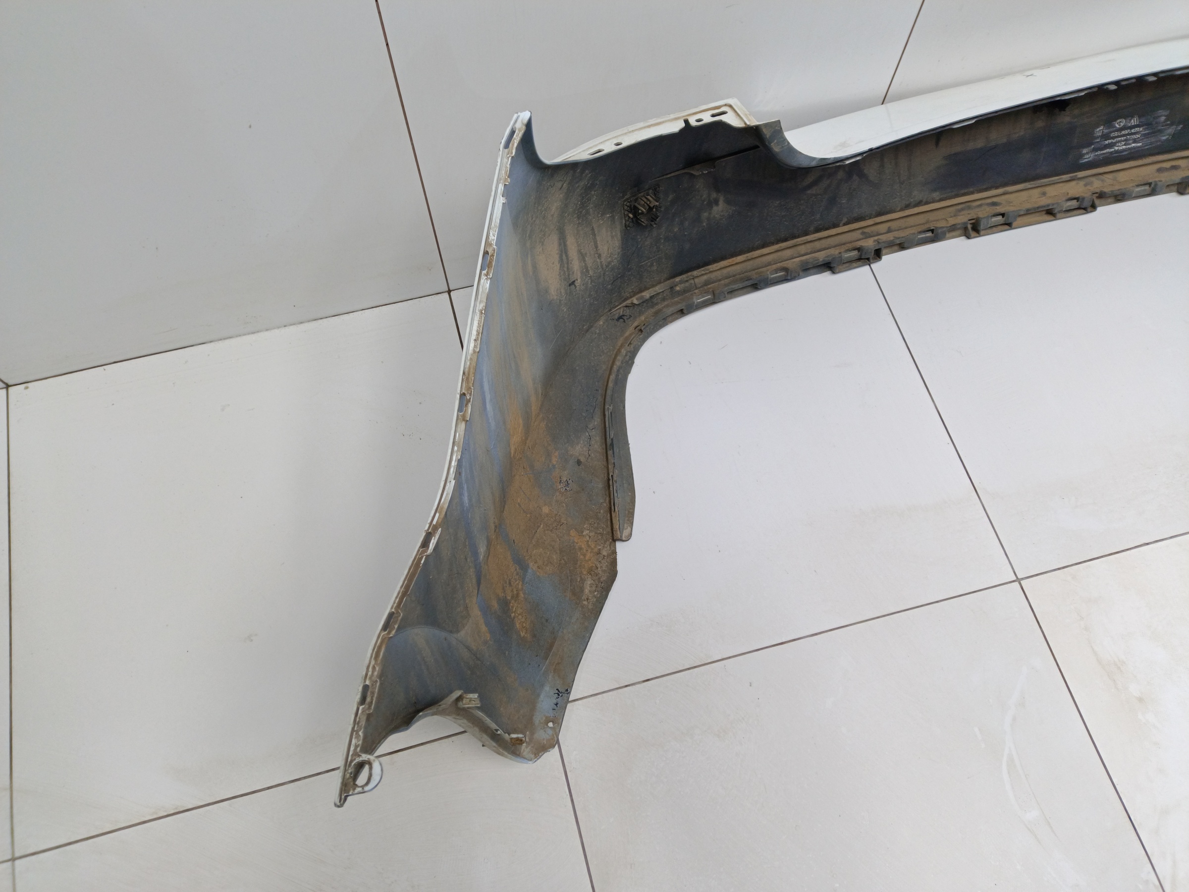 Бампер задний Skoda Rapid 1 Liftback