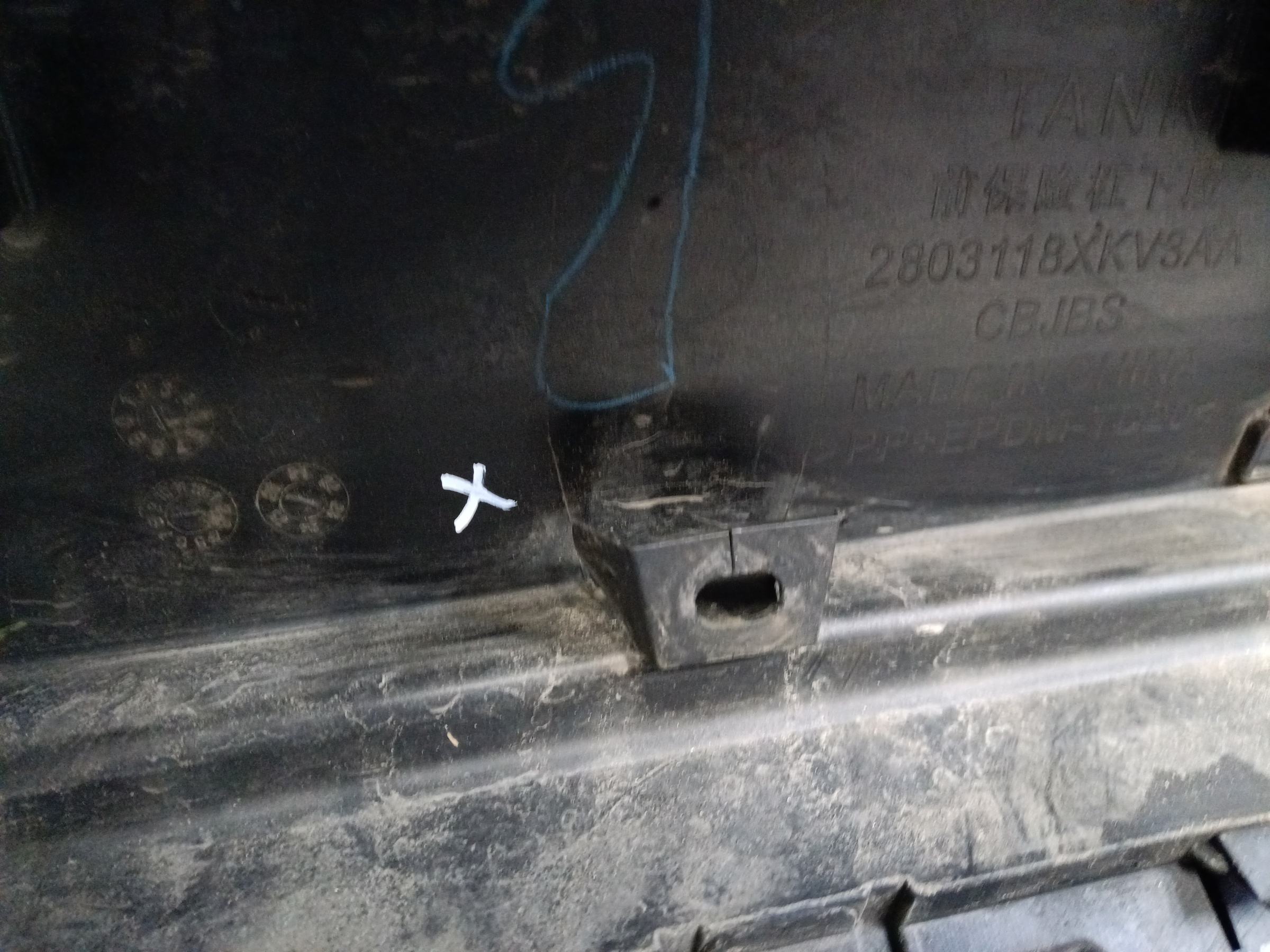 Бампер передний Tank 500