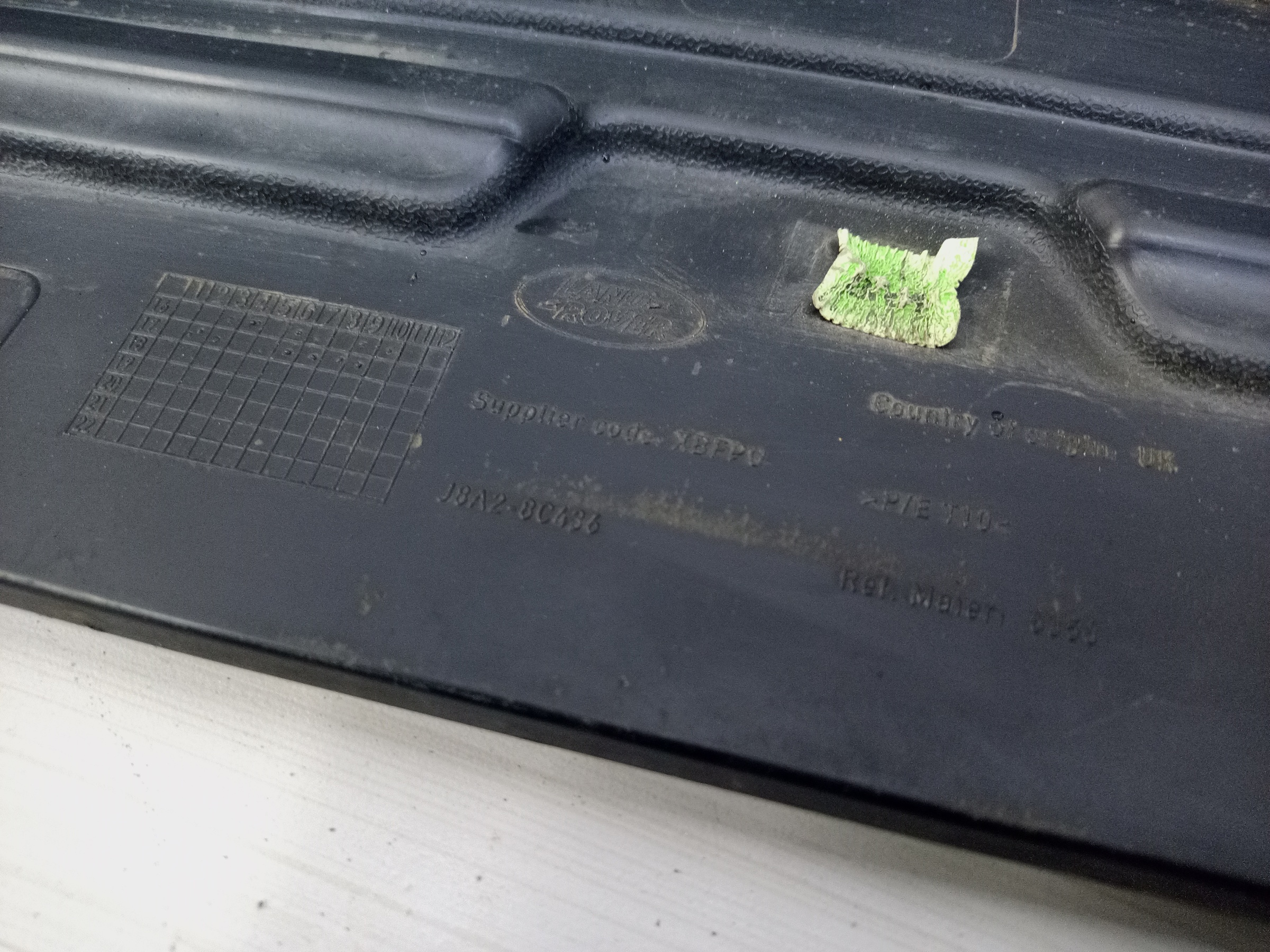 Решётка радиатора Land Rover Range Rover Velar черная