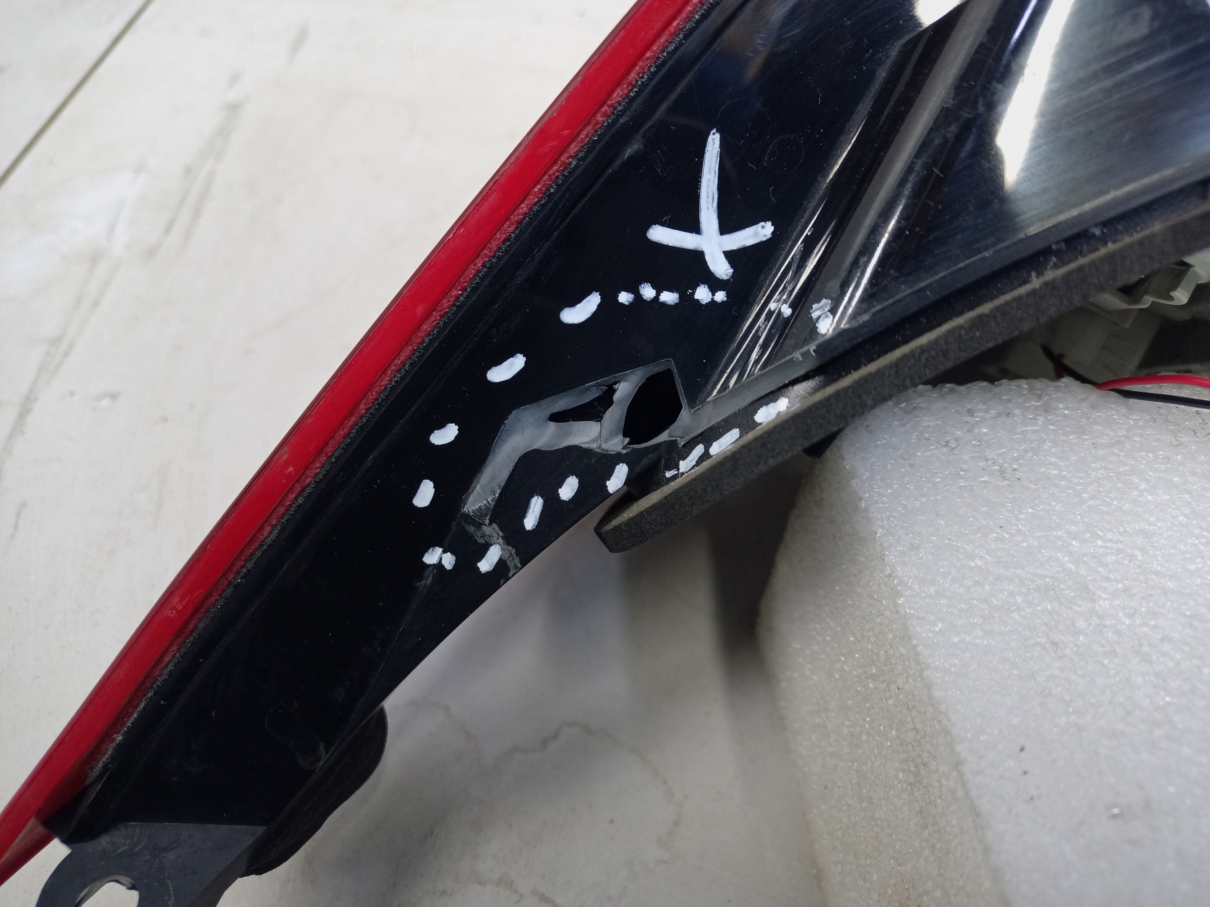 Фонарь задний левый наружный Volvo S60 2