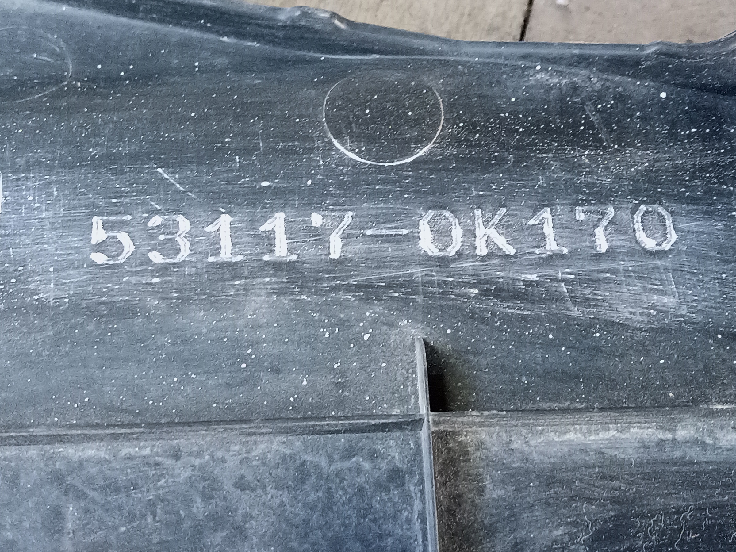 Накладка передней панели Toyota Fortuner 2