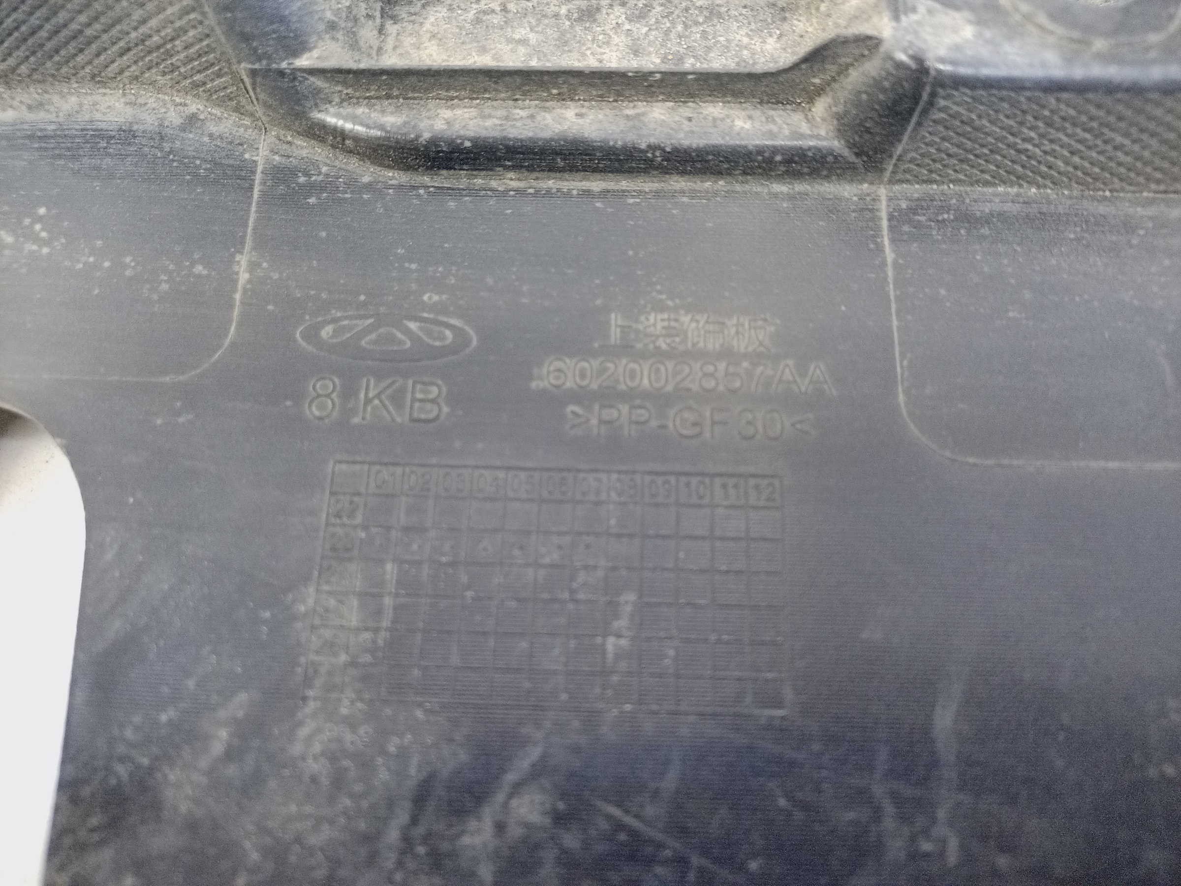 Накладка передней панели Omoda S5