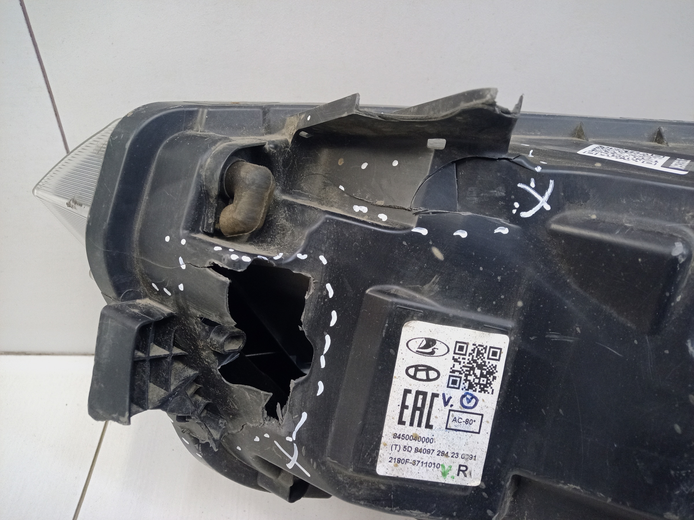 Фара передняя правая Lada Vesta 1 Restail LED