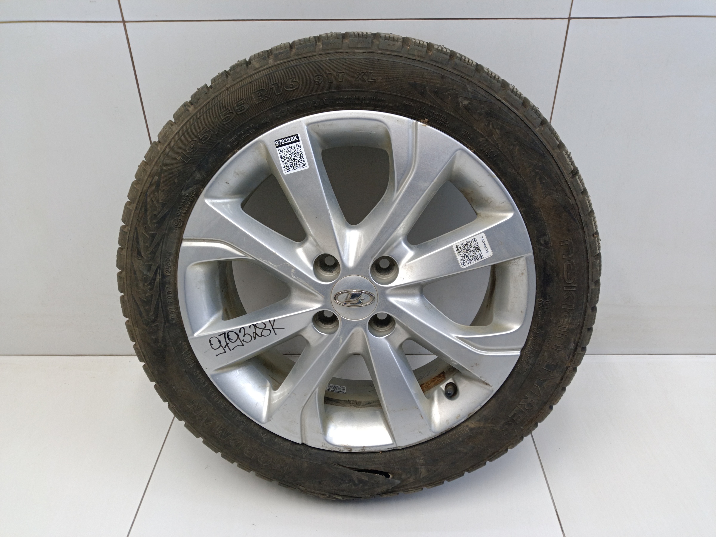 Диск колеса литой Lada Vesta 1 Restail R16