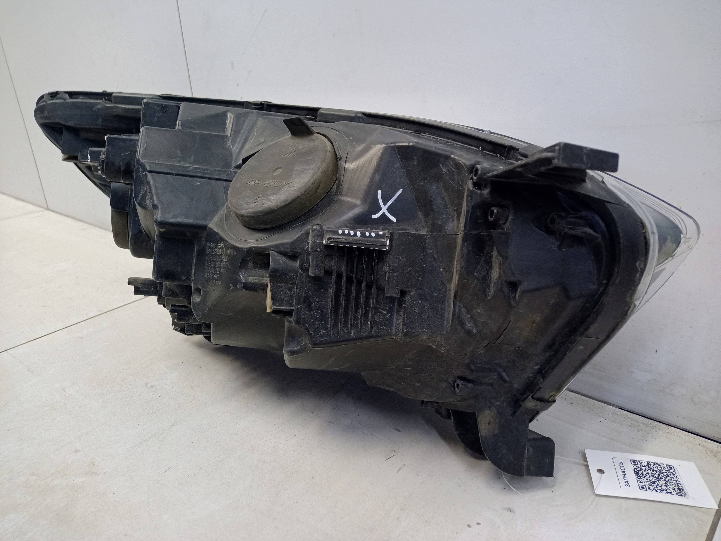 Фара передняя левая Renault Kaptur галоген светлая линза