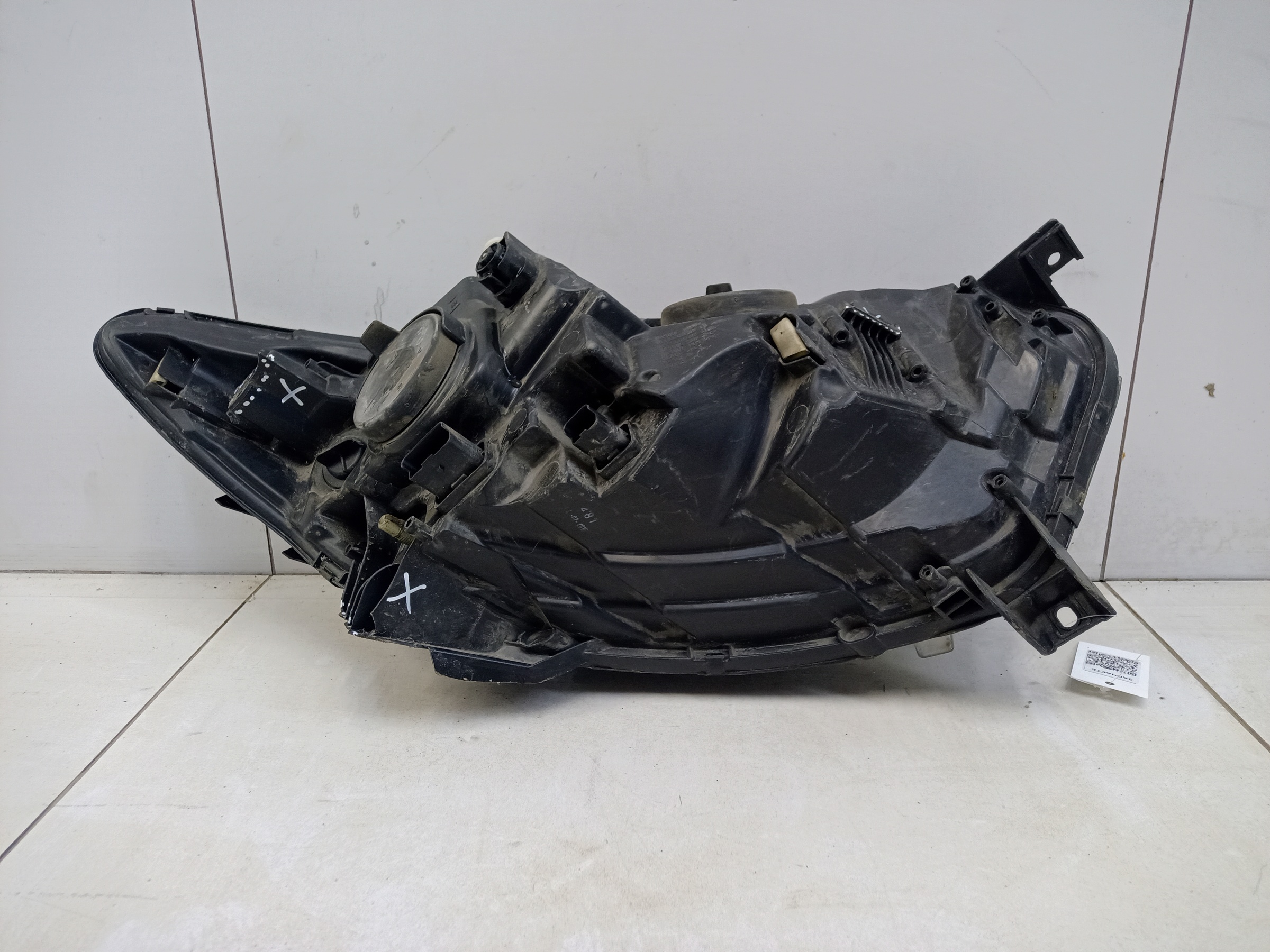 Фара передняя левая Renault Kaptur галоген светлая линза