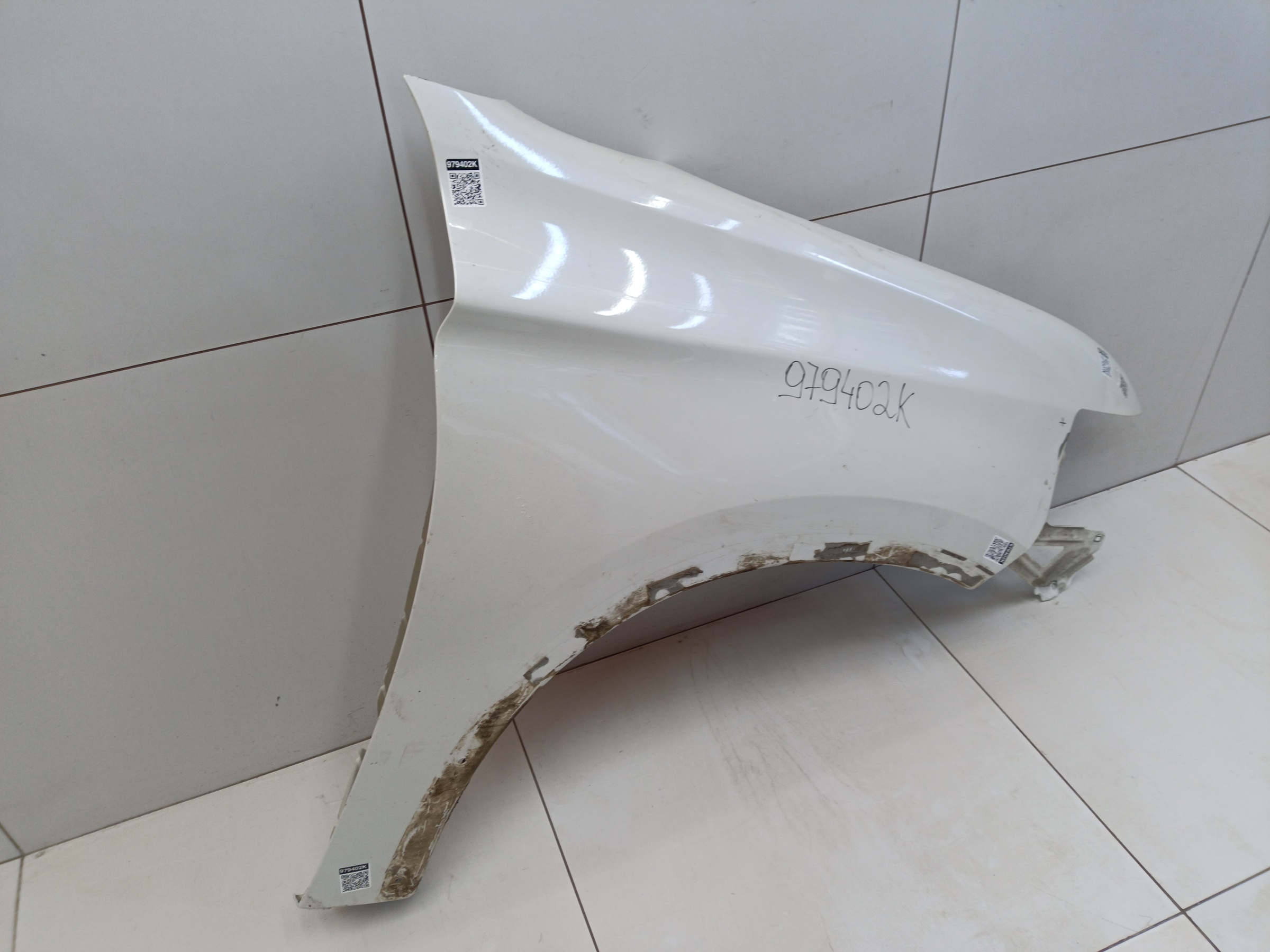 Крыло переднее правое Mitsubishi Outlander 3 Restail 2 без повторителя