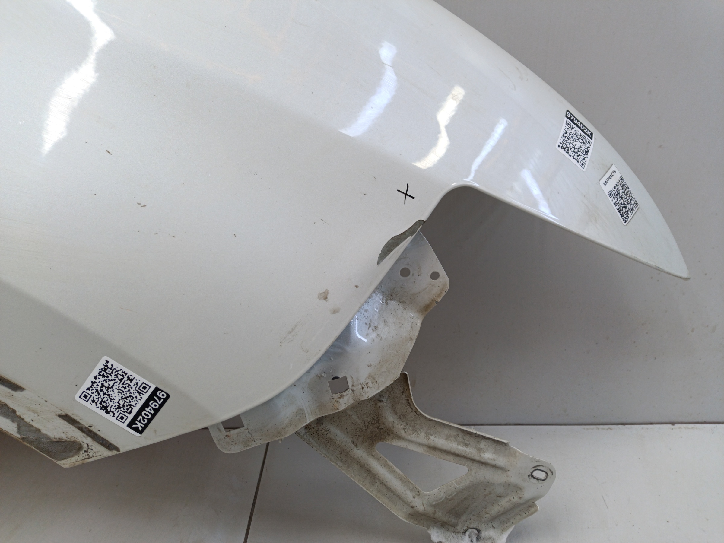 Крыло переднее правое Mitsubishi Outlander 3 Restail 2 без повторителя