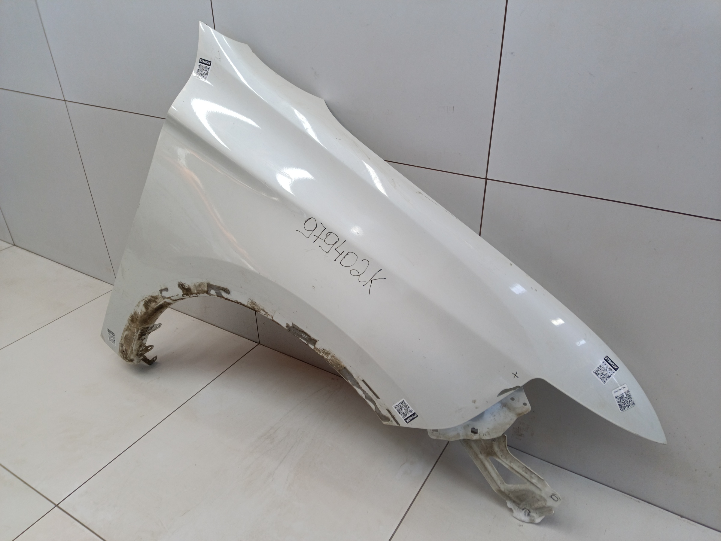 Крыло переднее правое Mitsubishi Outlander 3 Restail 2 без повторителя