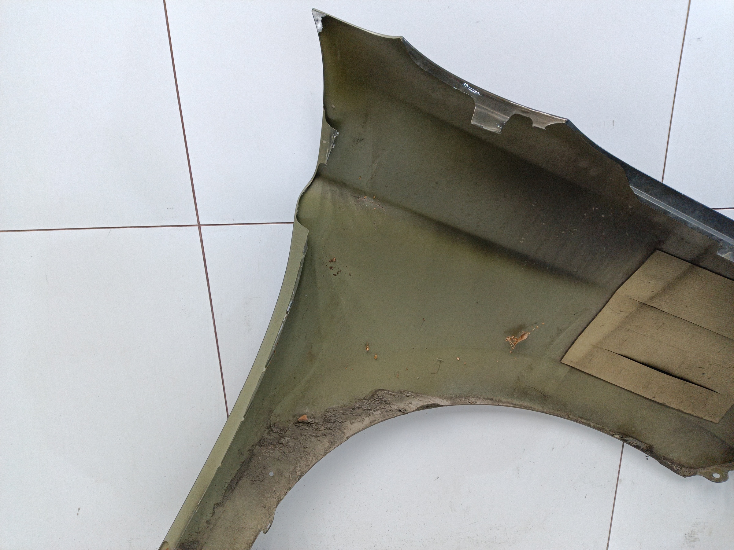 Крыло переднее левое Mitsubishi Outlander 3 Restail 2 без повторителя