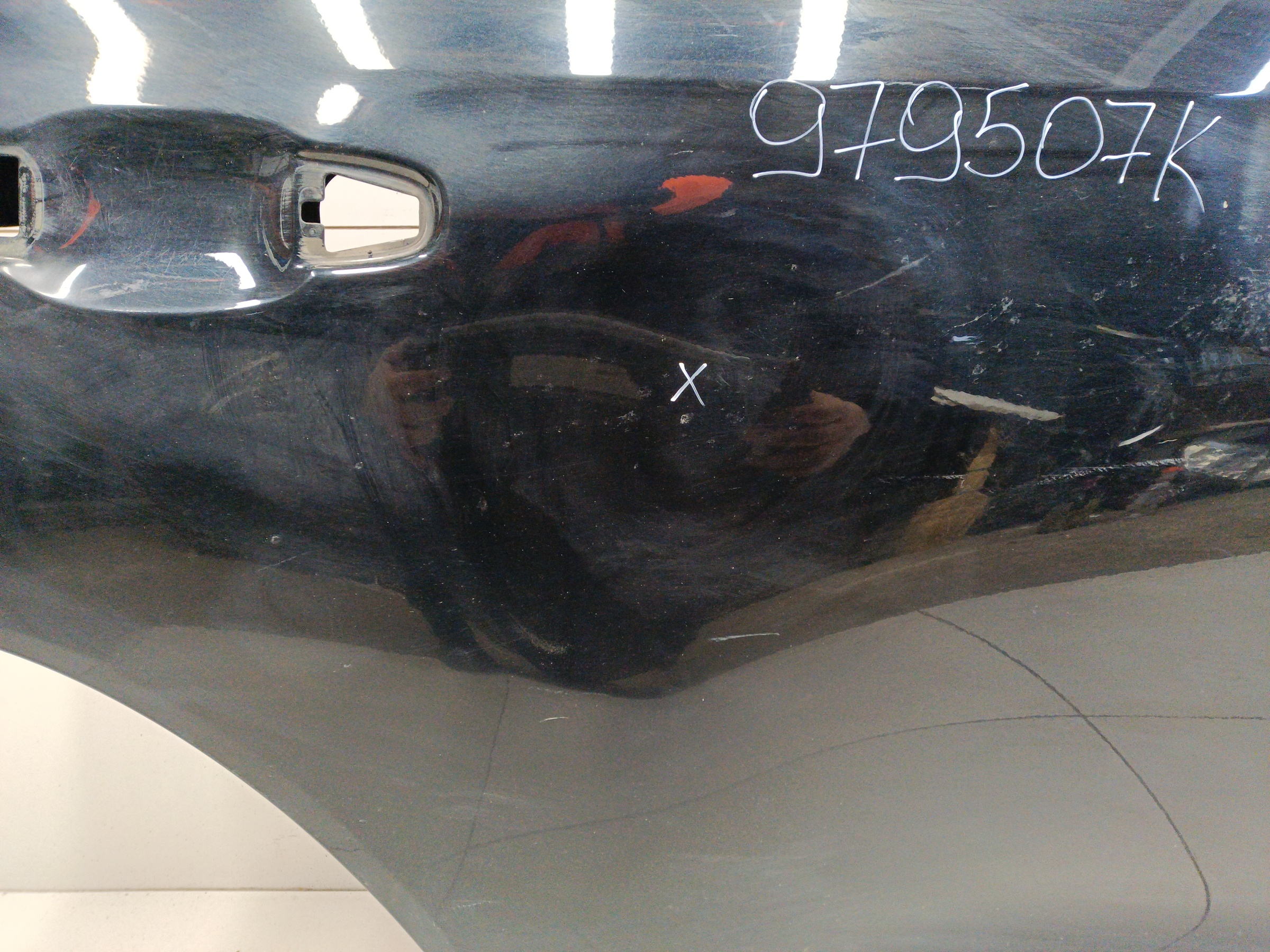 Дверь задняя правая Toyota Land Cruiser 200 Restail 2 под накладку