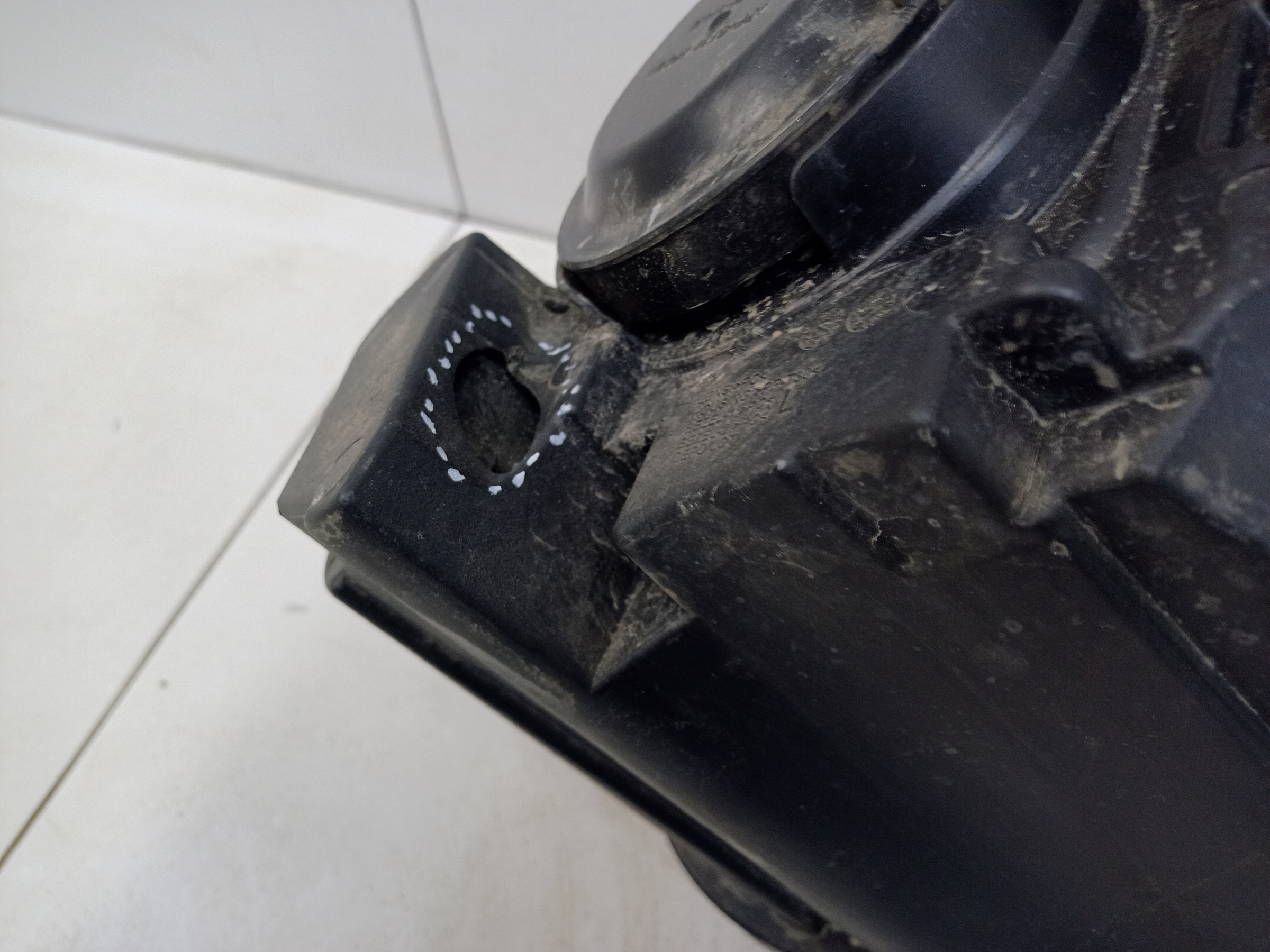 Фара передняя левая Москвич 3 галоген линза