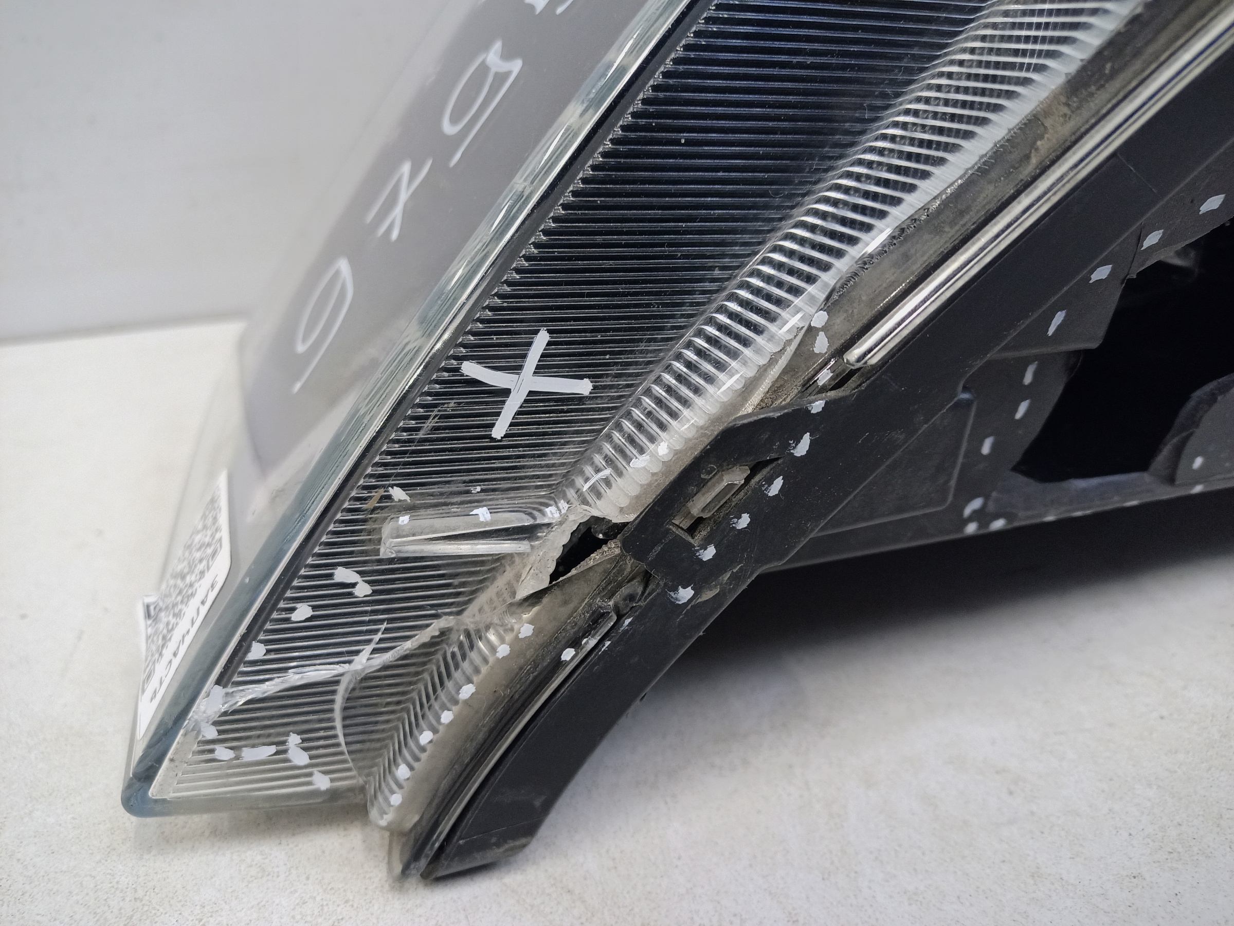 Фара передняя левая Москвич 3 галоген линза