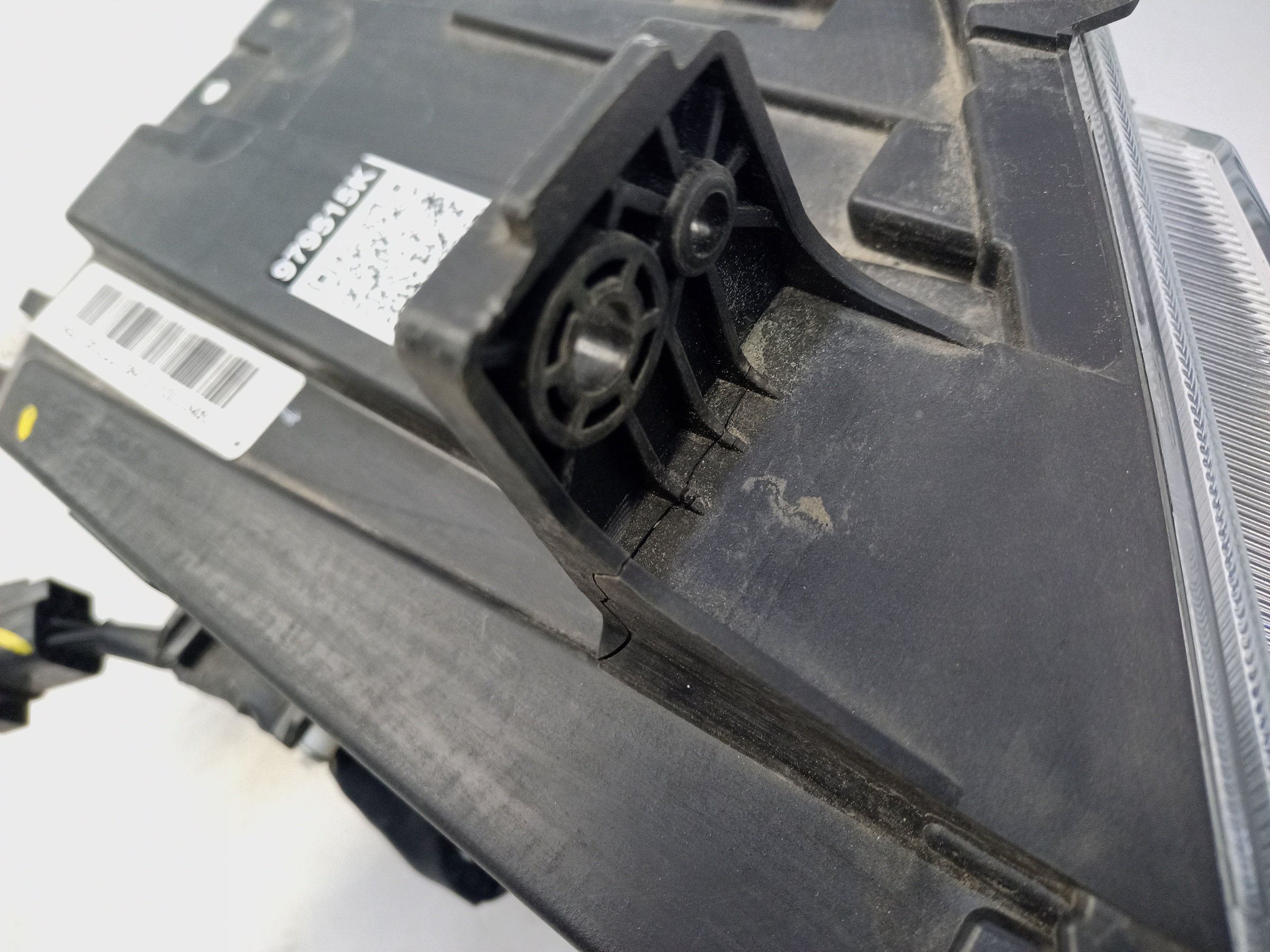 Фара передняя левая Москвич 3 галоген линза