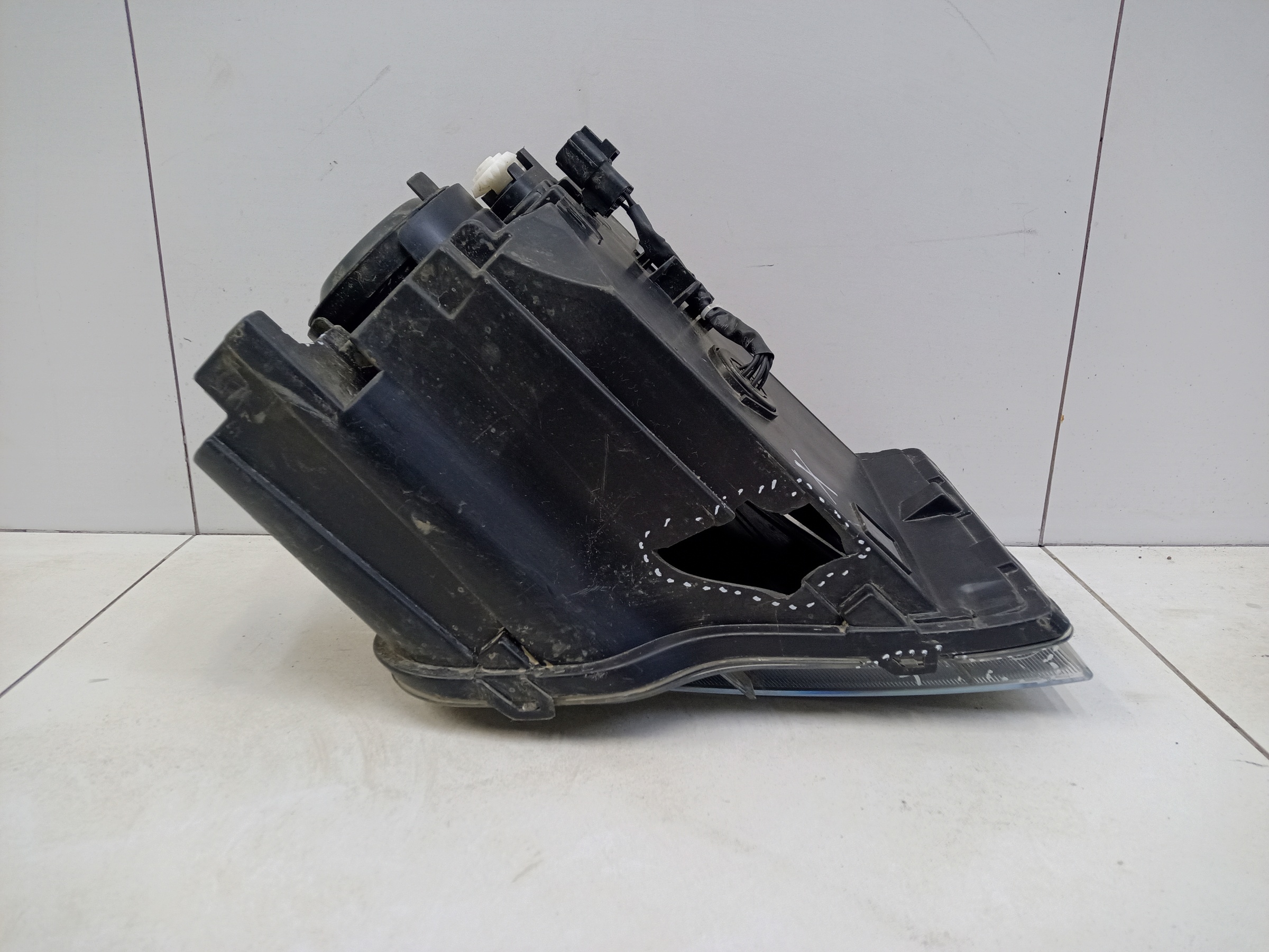 Фара передняя левая Москвич 3 галоген линза