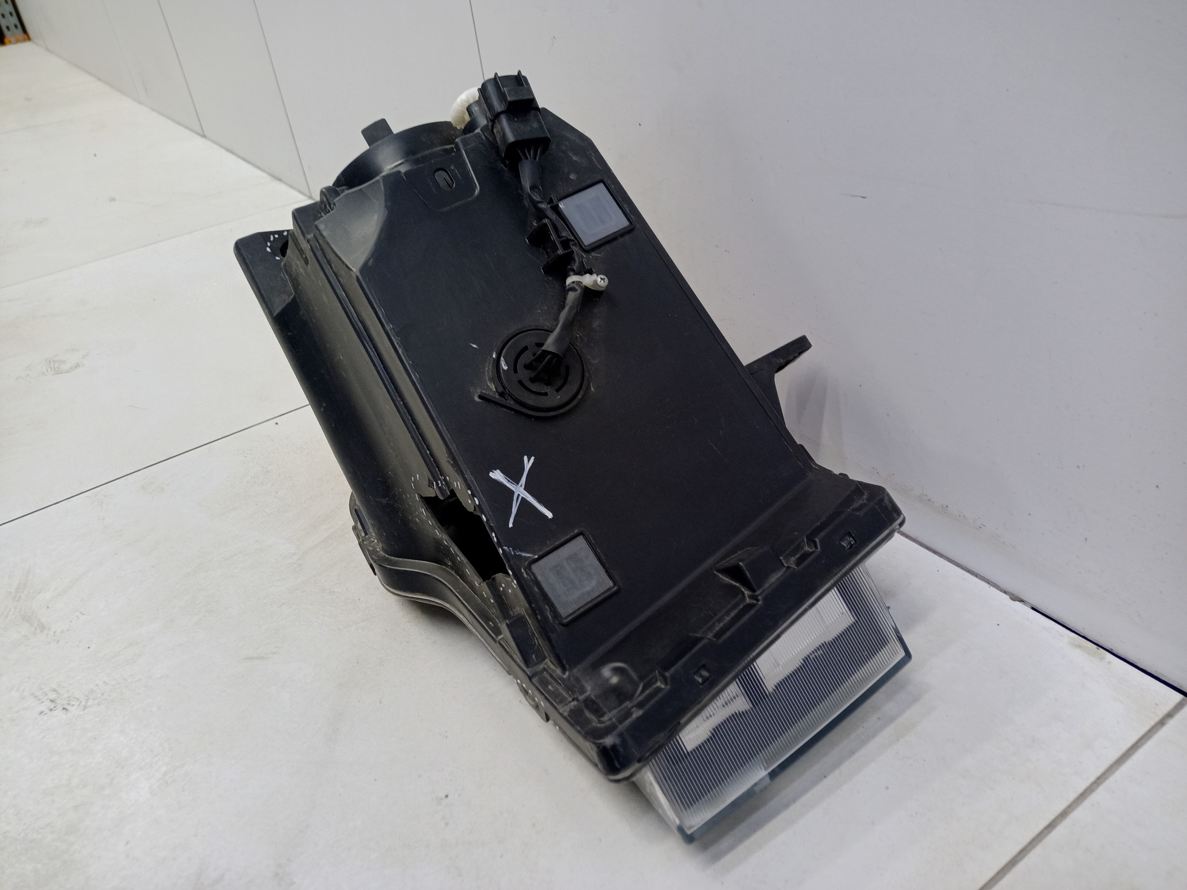 Фара передняя левая Москвич 3 галоген линза