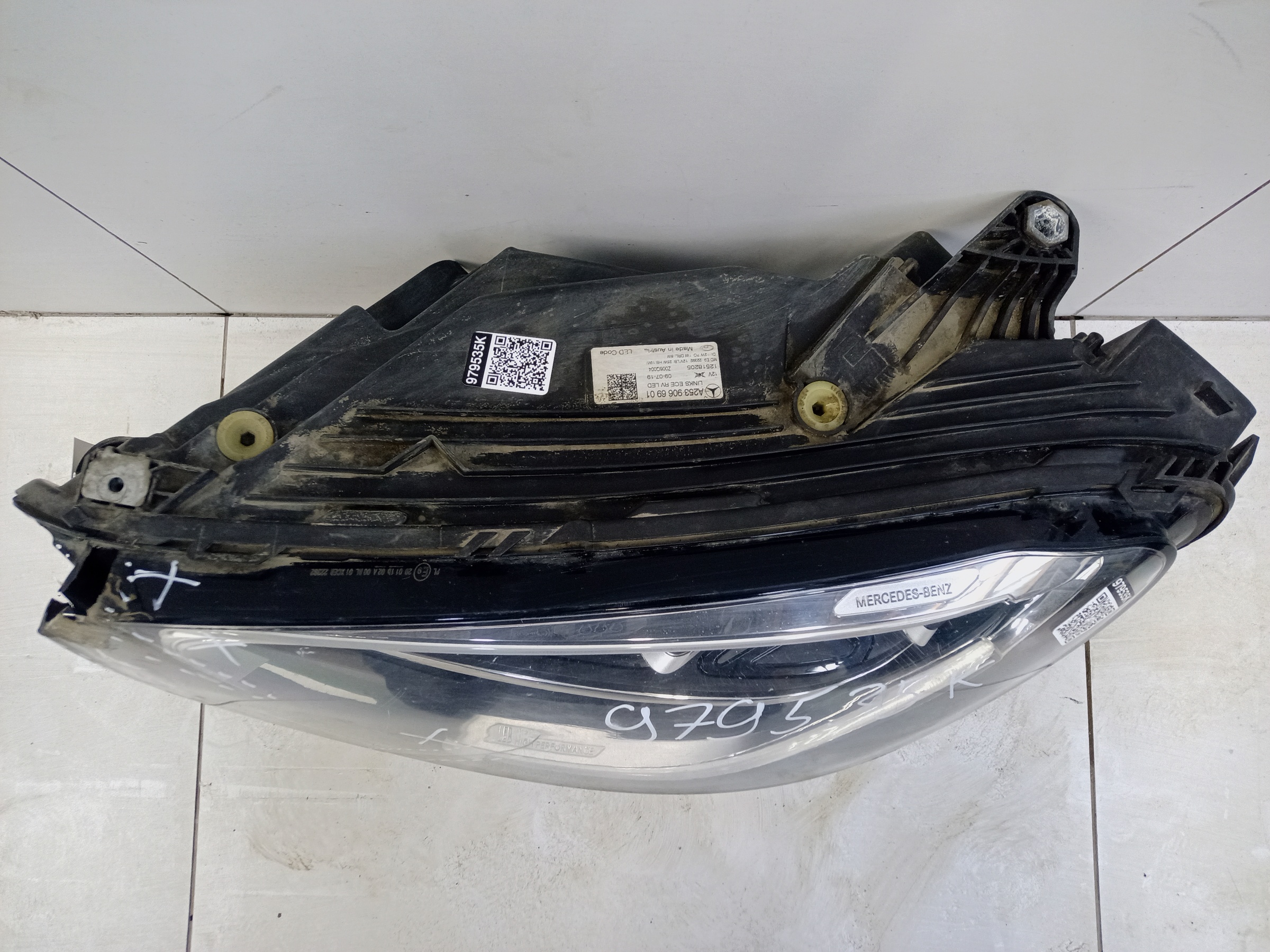 Фара передняя левая Mercedes Benz GLC-Klasse X253 Restail LED