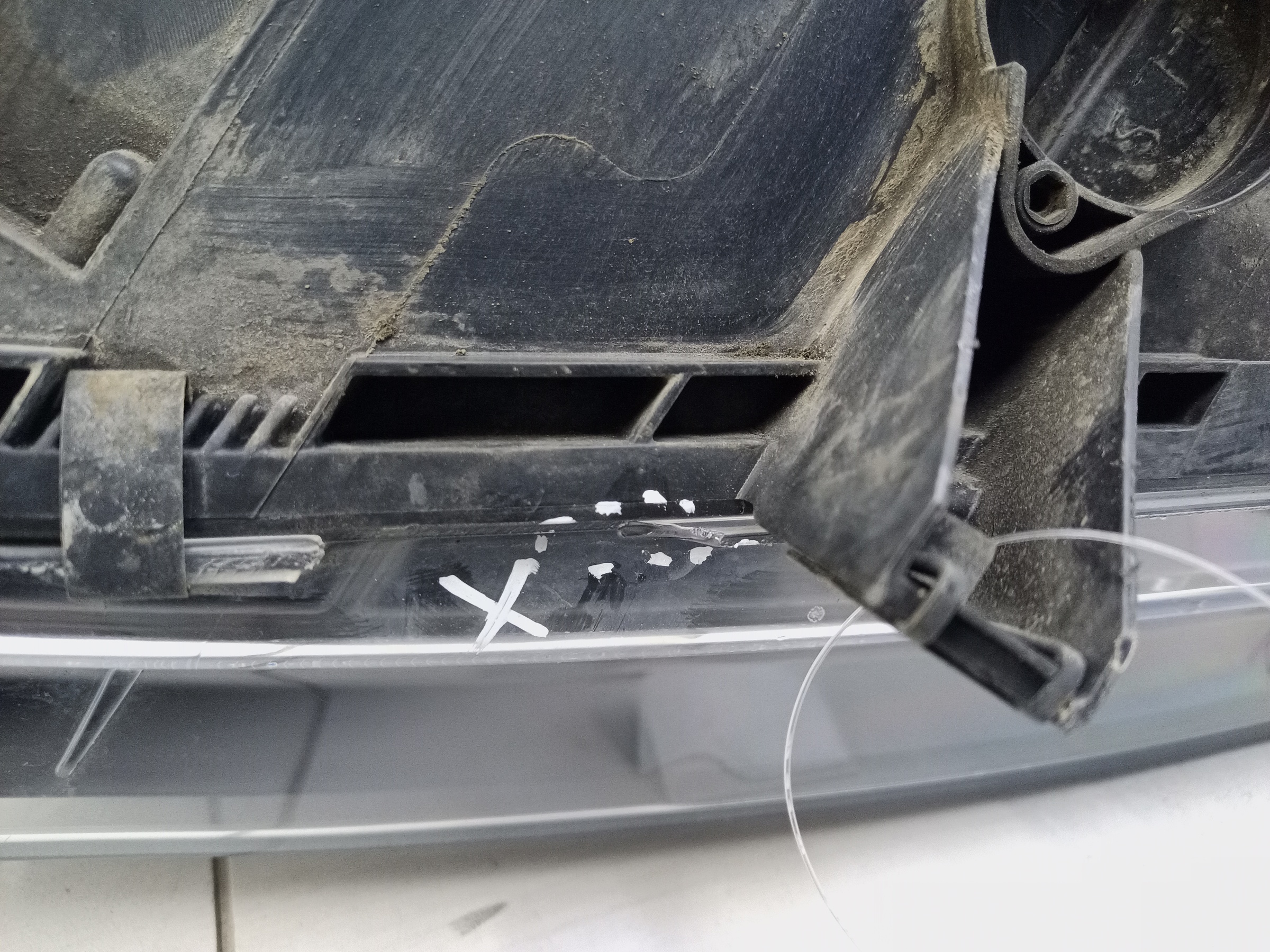 Фара передняя правая Mercedes Benz GL-klasse X166 ксенон ДХО