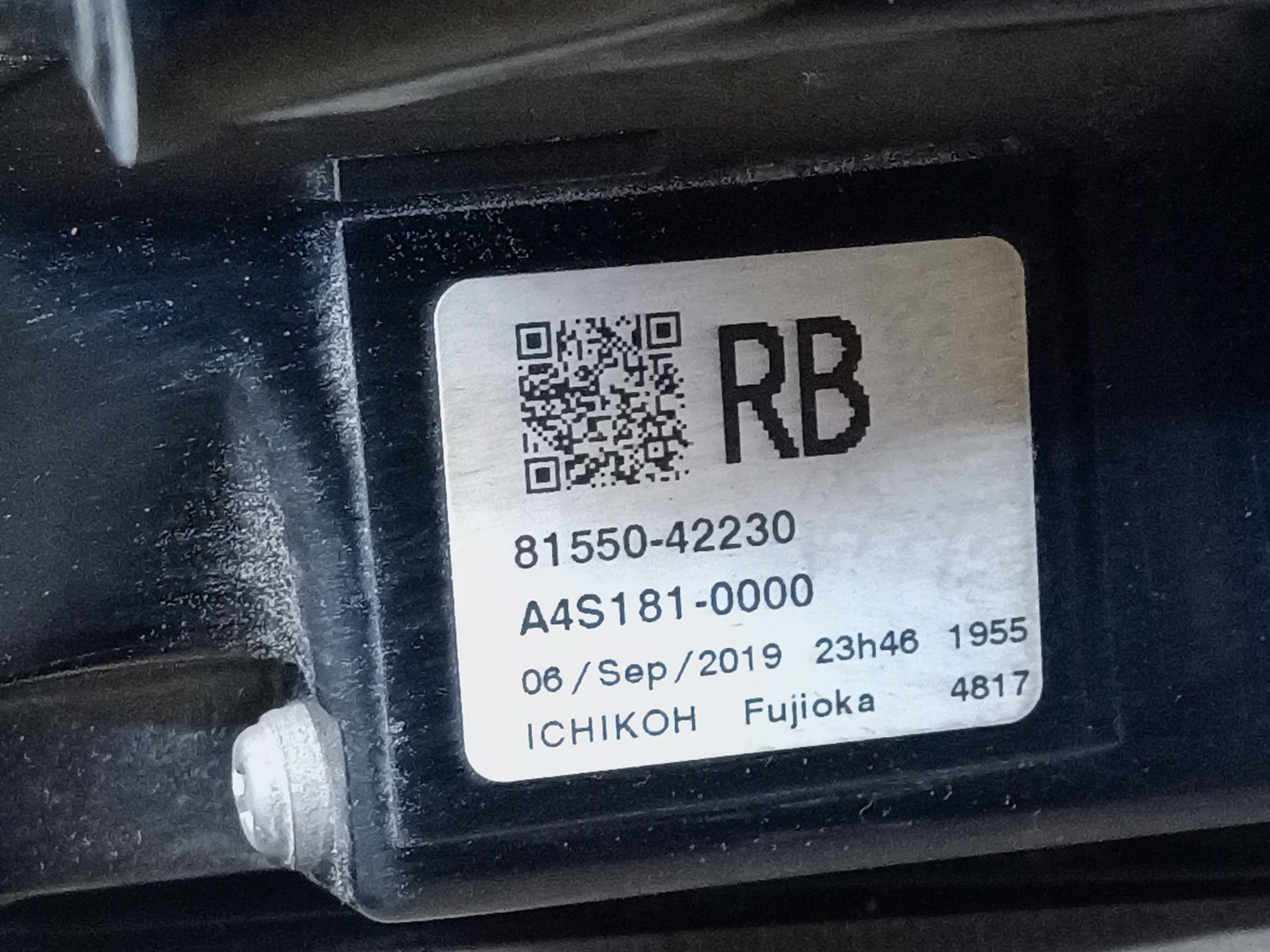 Фонарь задний правый наружный Toyota RAV4 XA50