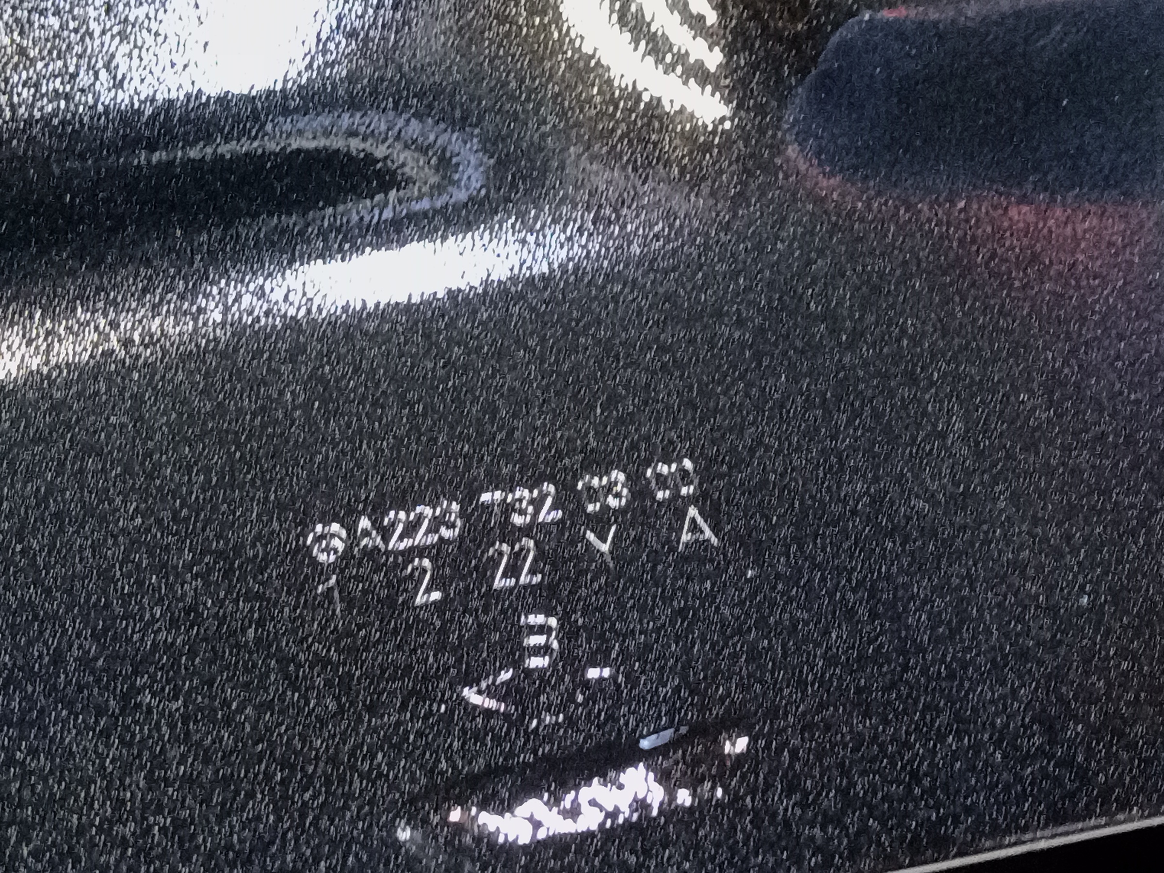 Дверь задняя левая Mercedes Benz S-Klasse W223 Long