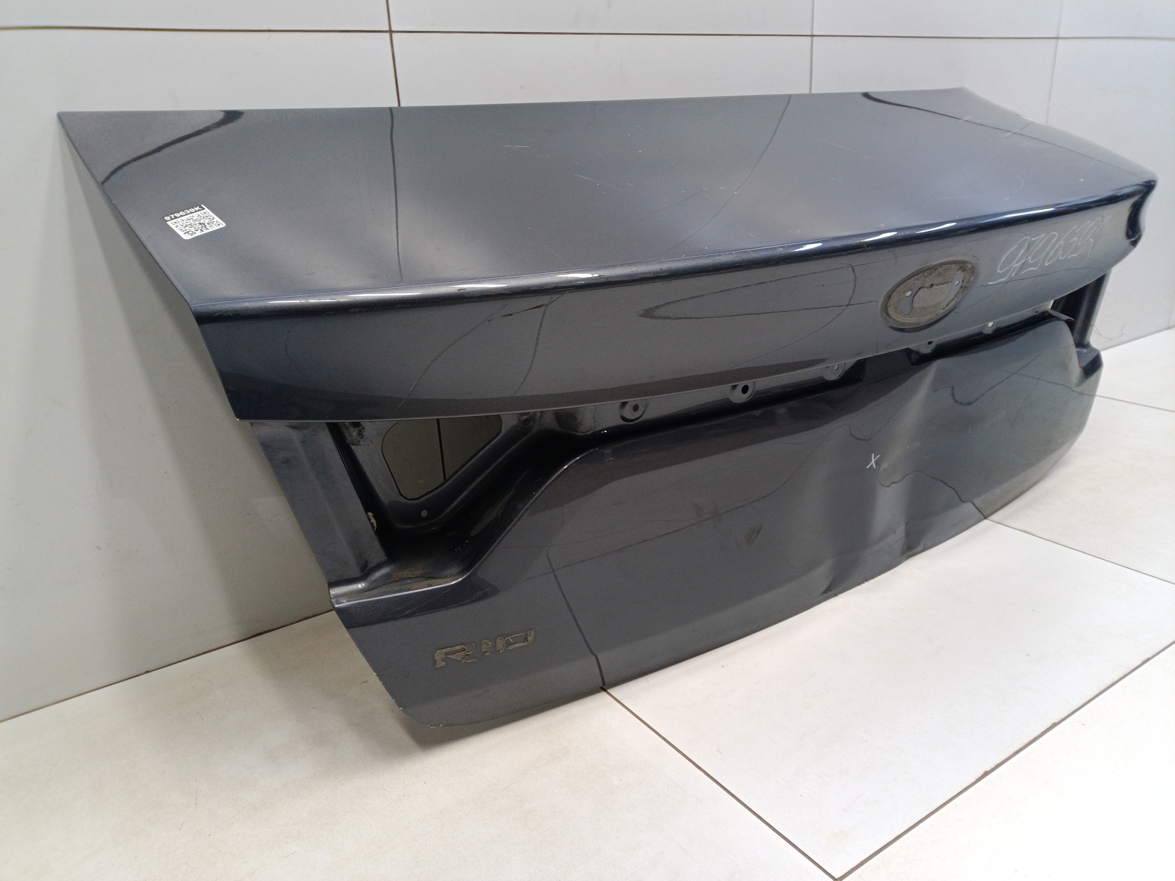 Крышка багажника Kia Rio 4 Sedan не под камеру