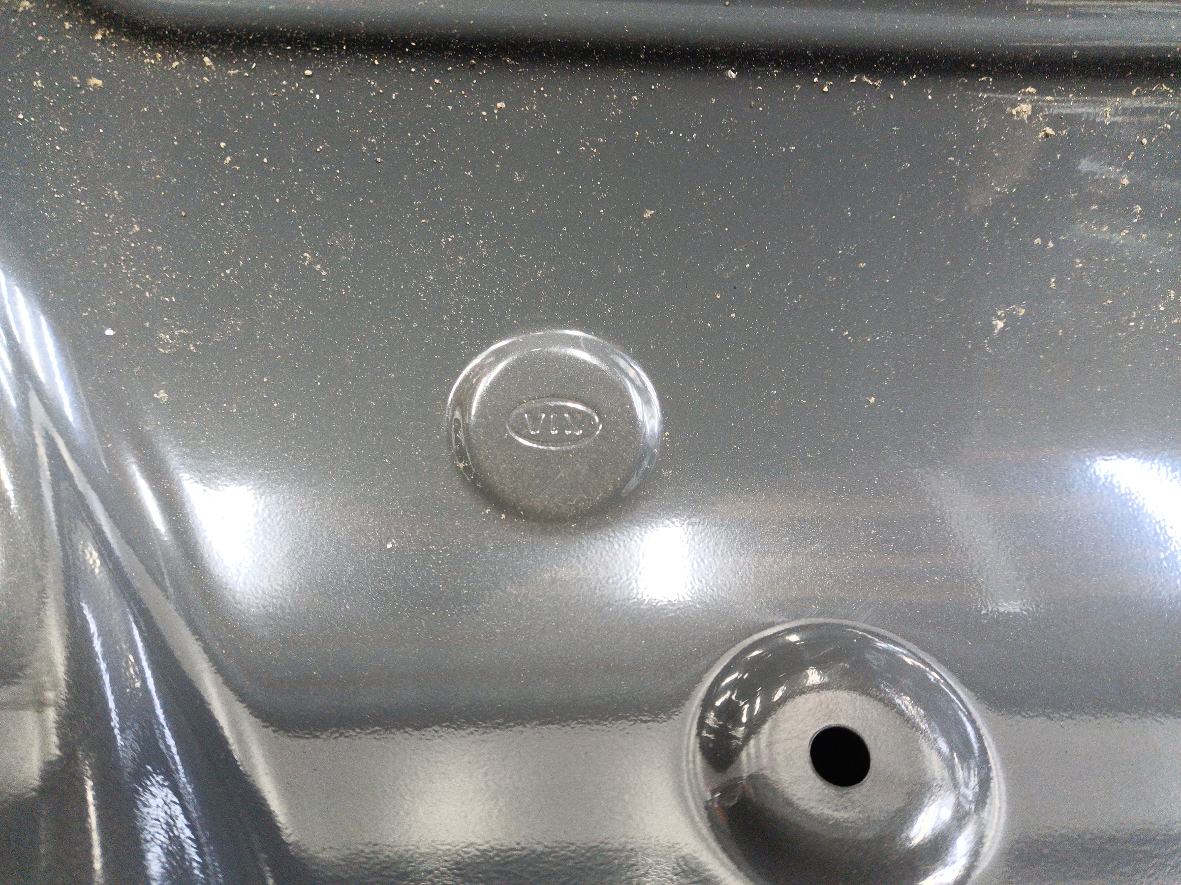 Крышка багажника Kia Rio 4 Sedan не под камеру