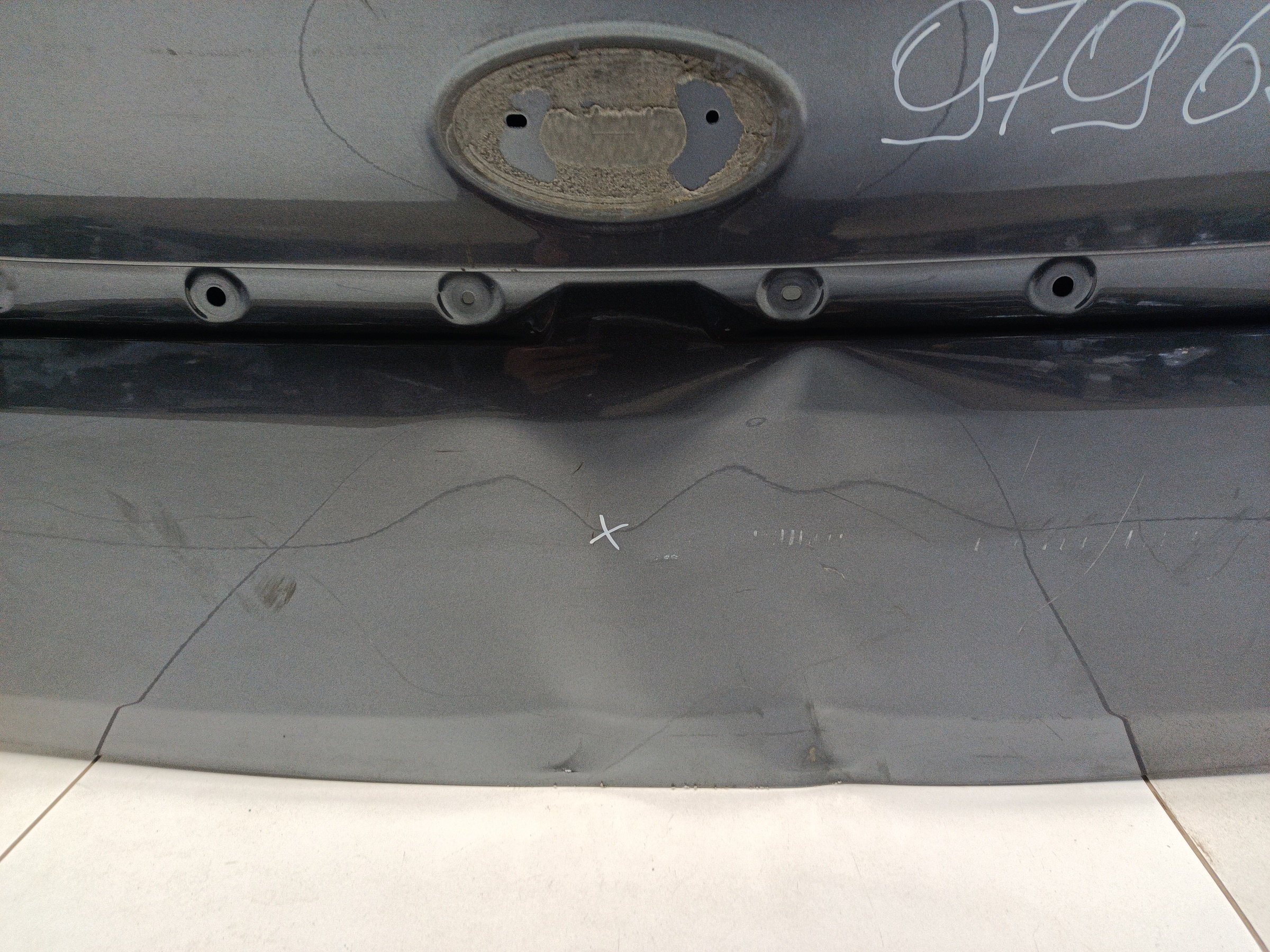 Крышка багажника Kia Rio 4 Sedan не под камеру