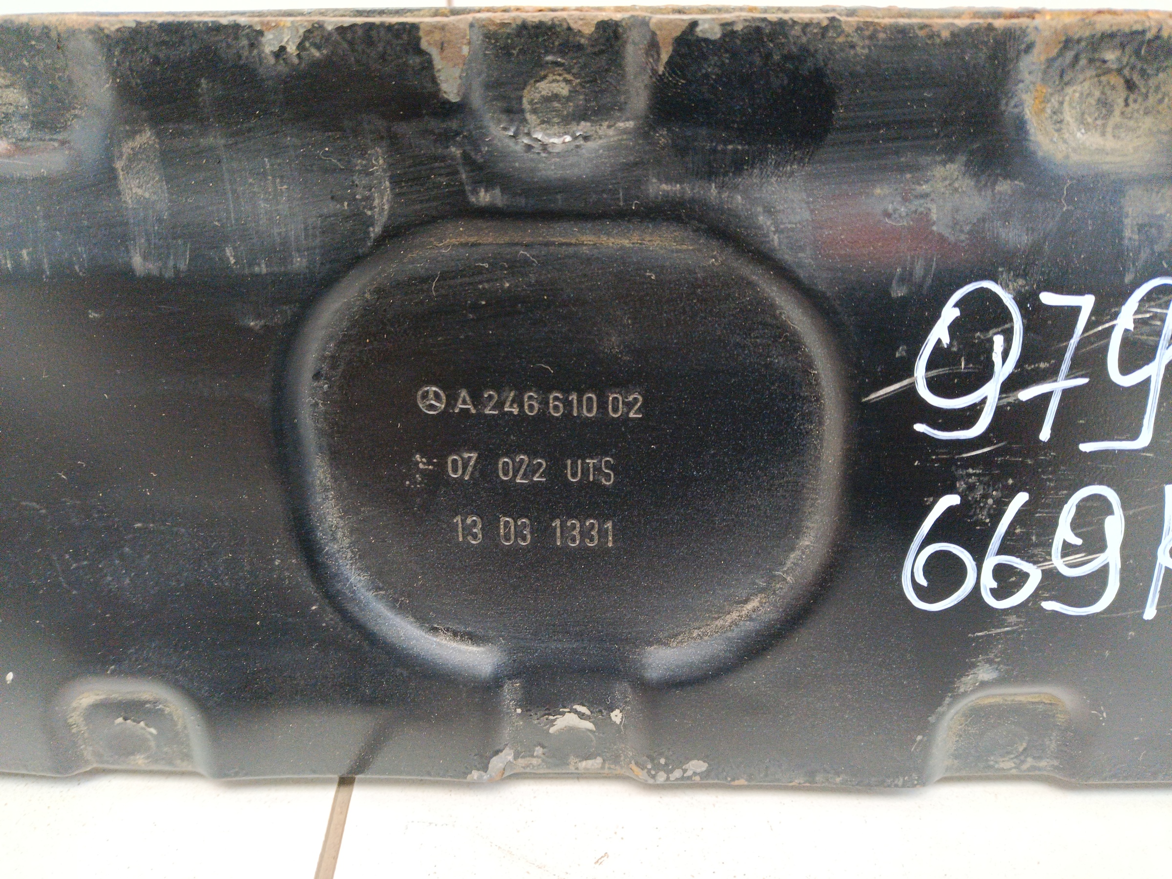 Усилитель заднего бампера Mercedes-Benz B-Klasse W246