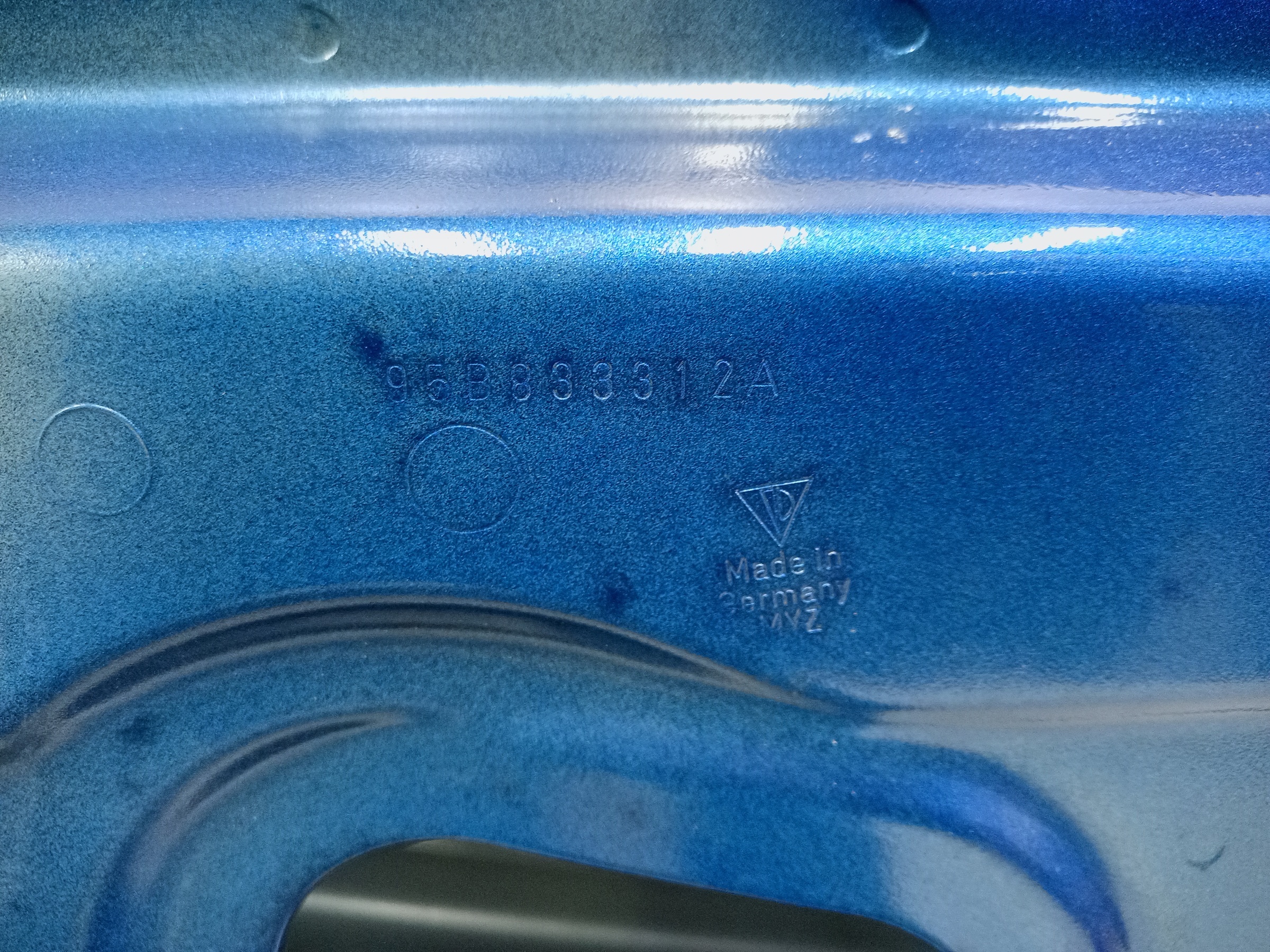 Дверь задняя правая Porsche Macan 1