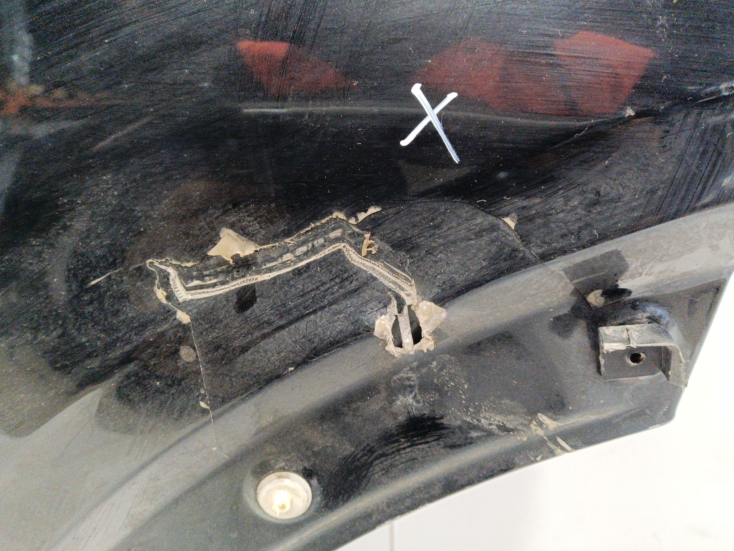 Дверь задняя левая Geely Tugella