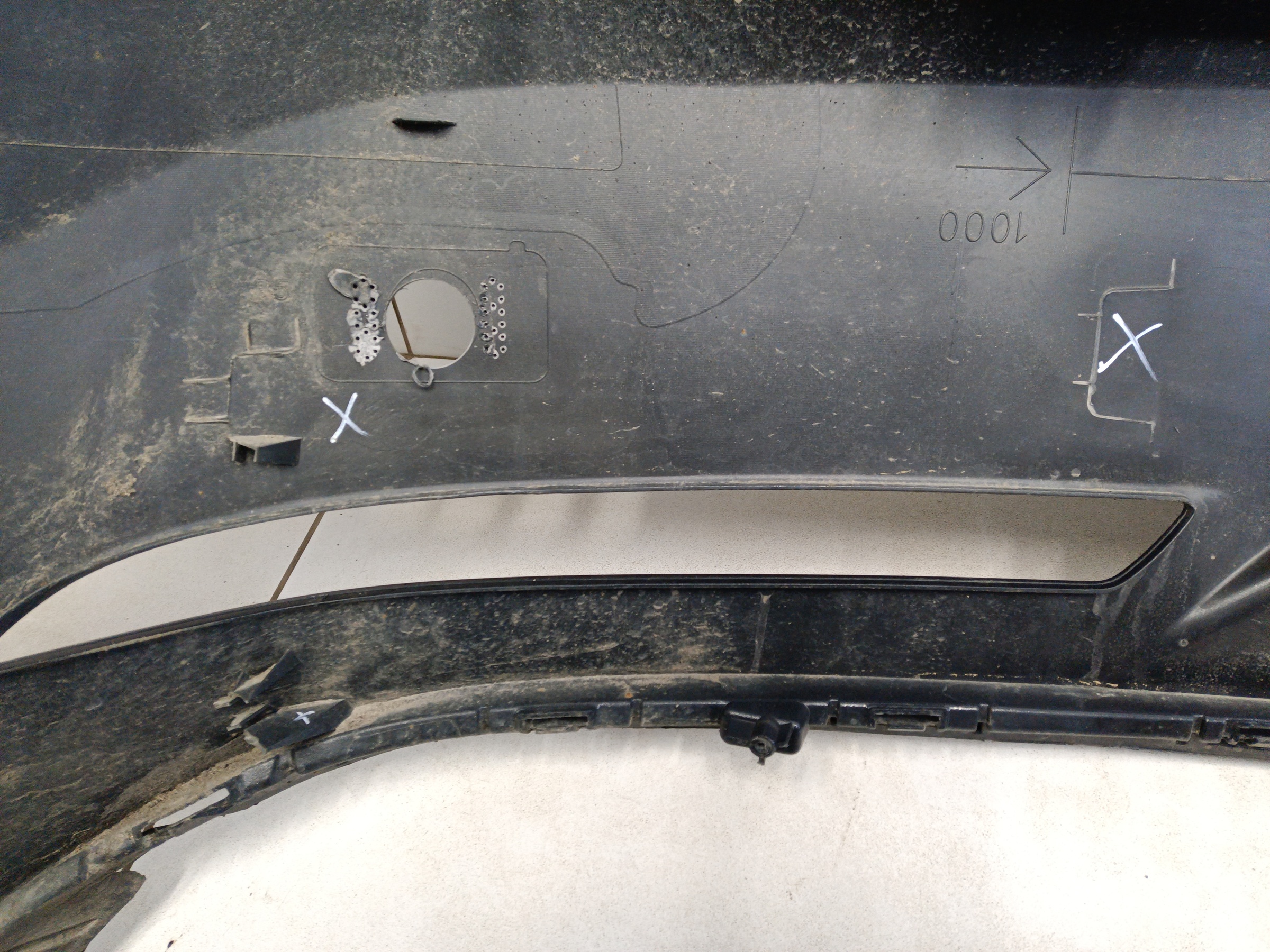 Бампер задний Geely Preface