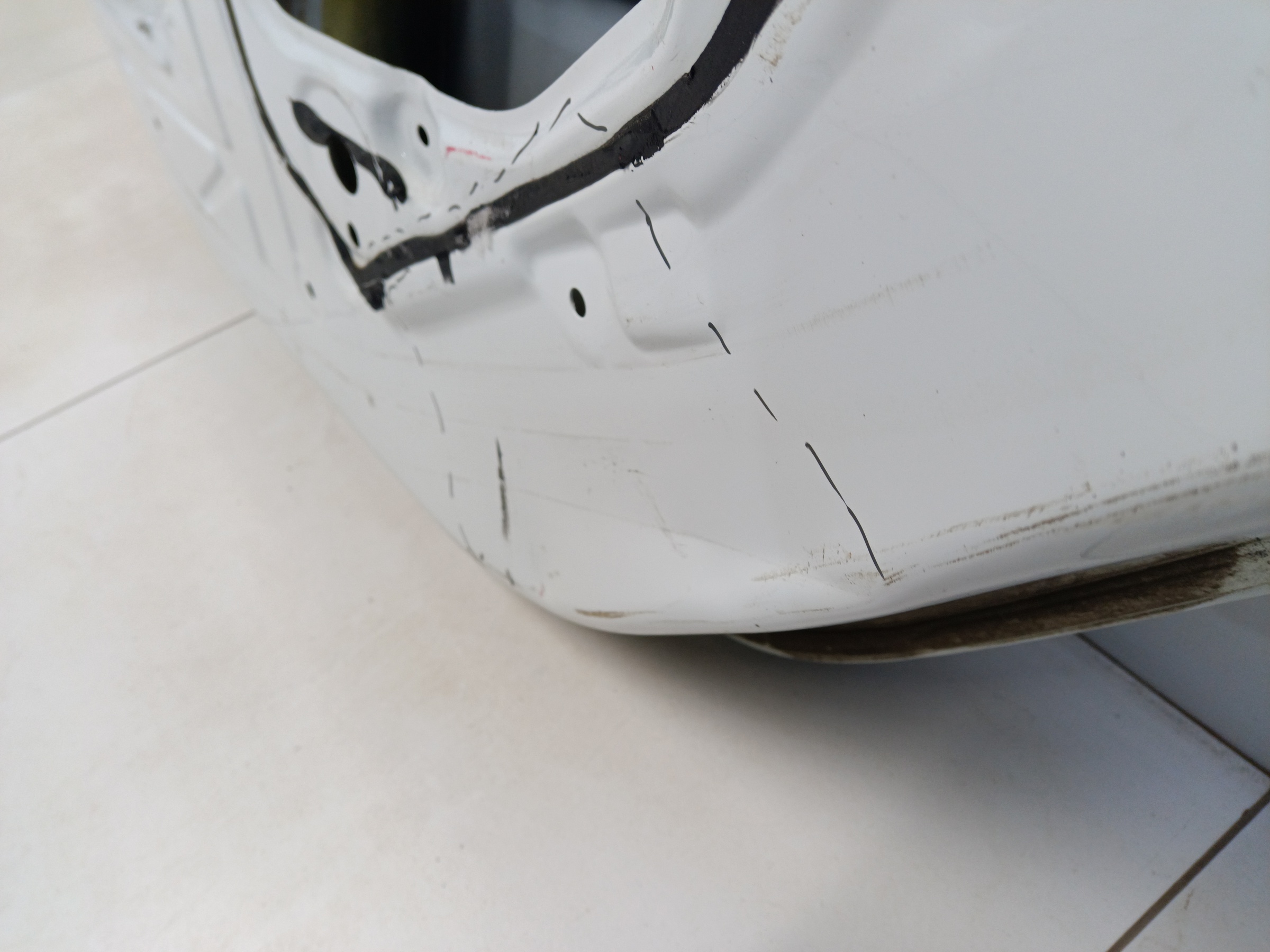 Дверь задняя правая Renault Logan 2