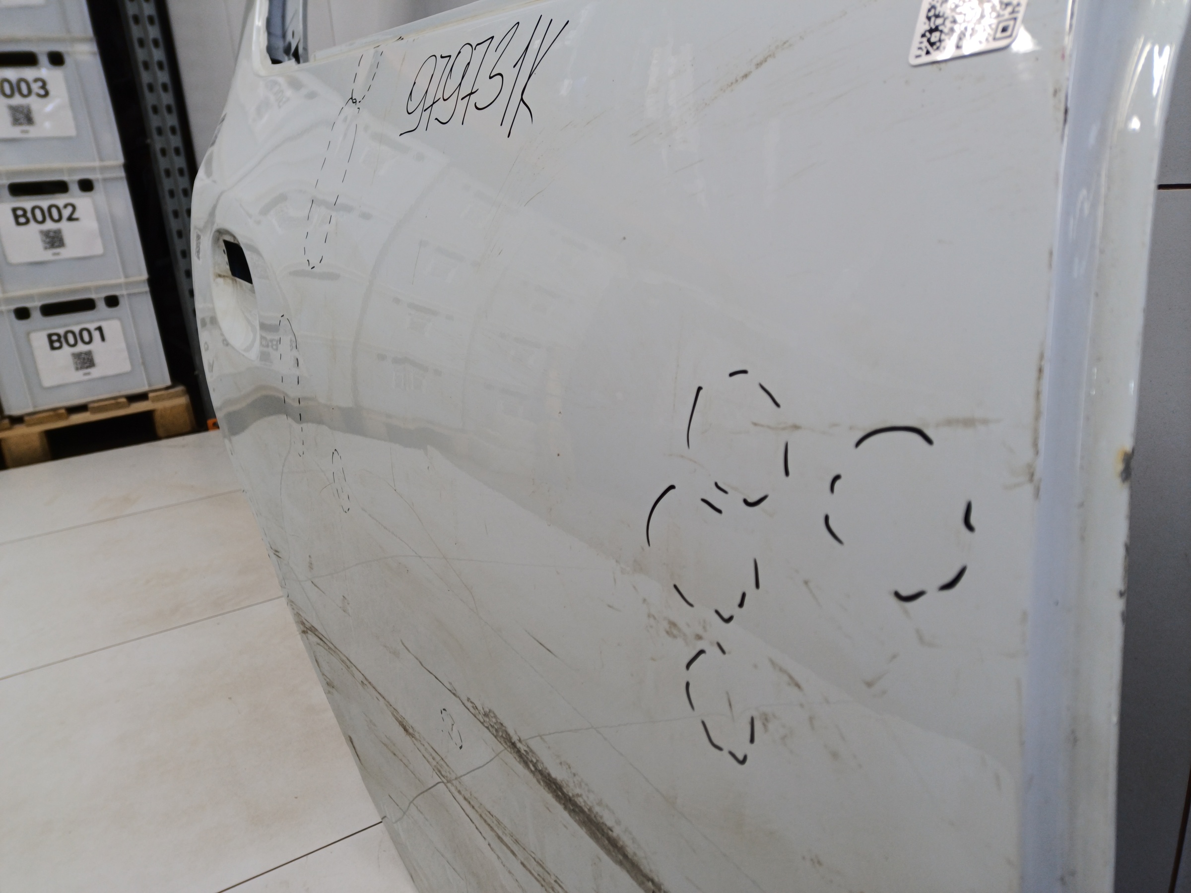 Дверь задняя правая Renault Logan 2