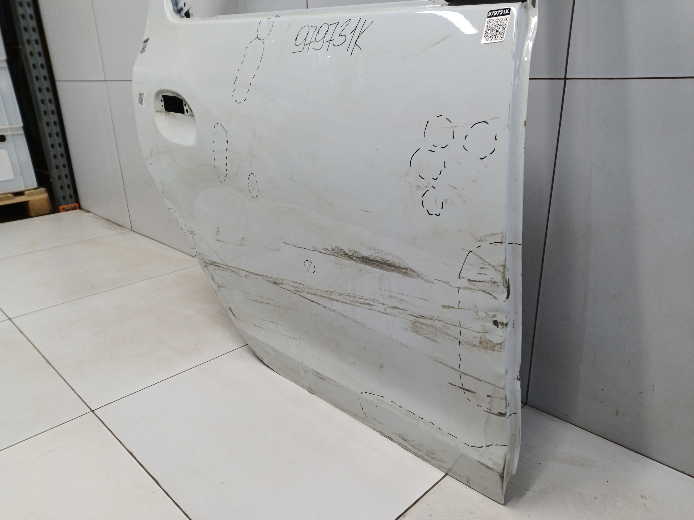 Дверь задняя правая Renault Logan 2