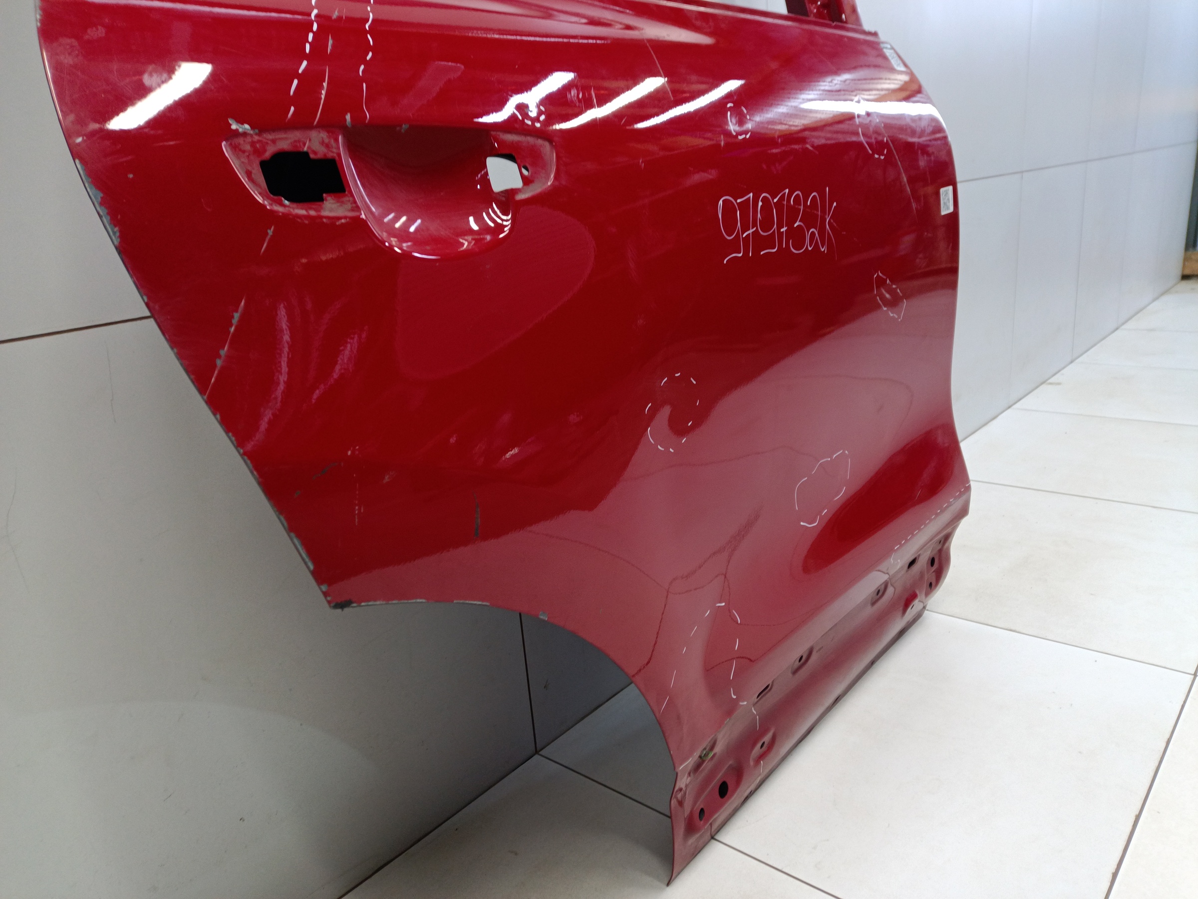 Дверь задняя правая Volkswagen Touareg 2