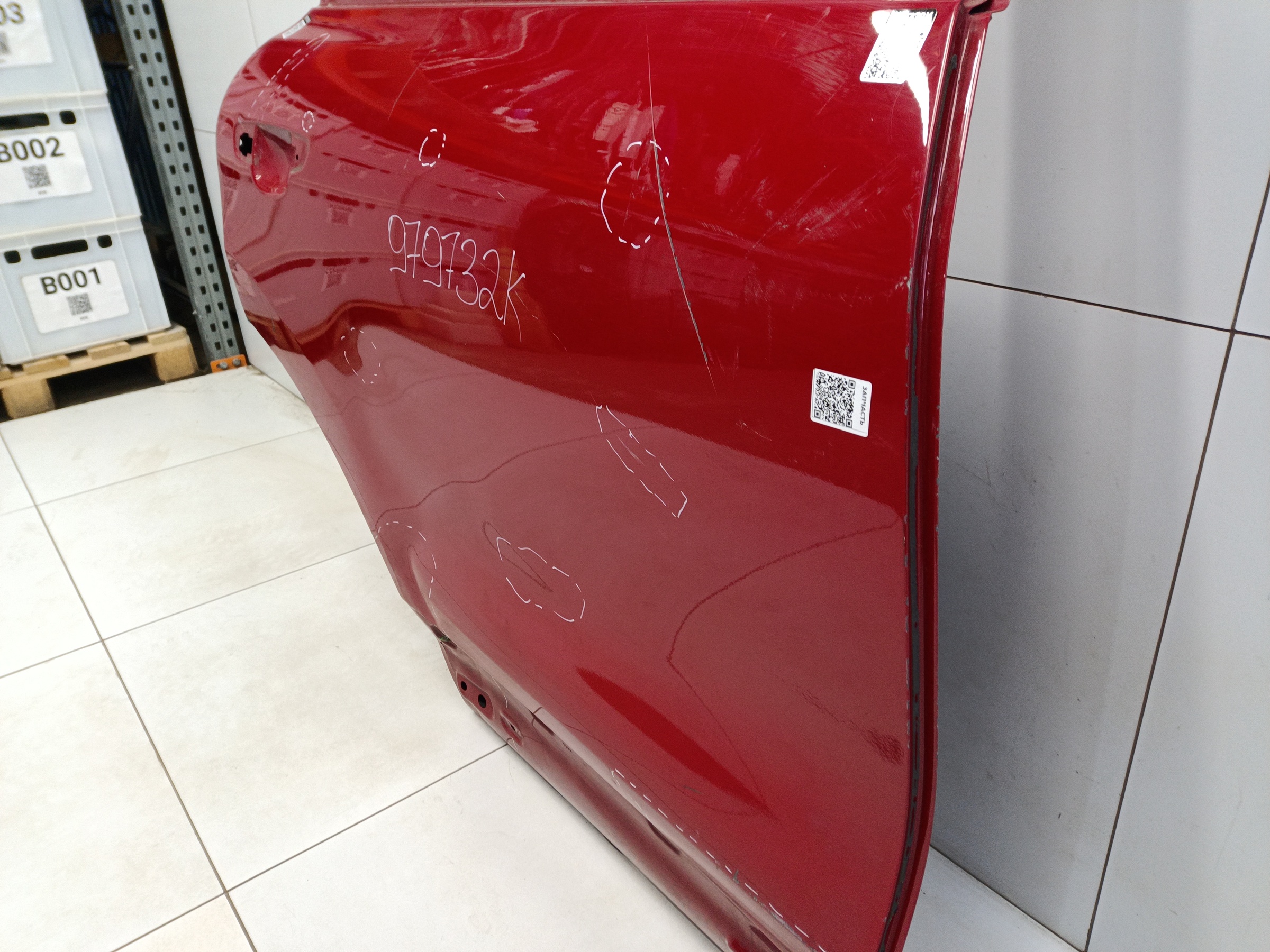 Дверь задняя правая Volkswagen Touareg 2