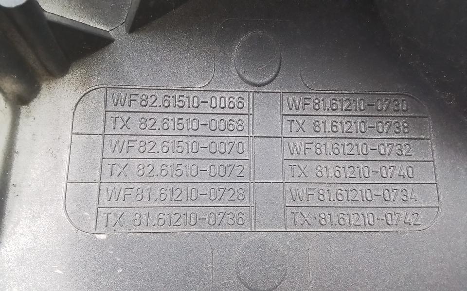 Накладка крыла правого MAN TGS