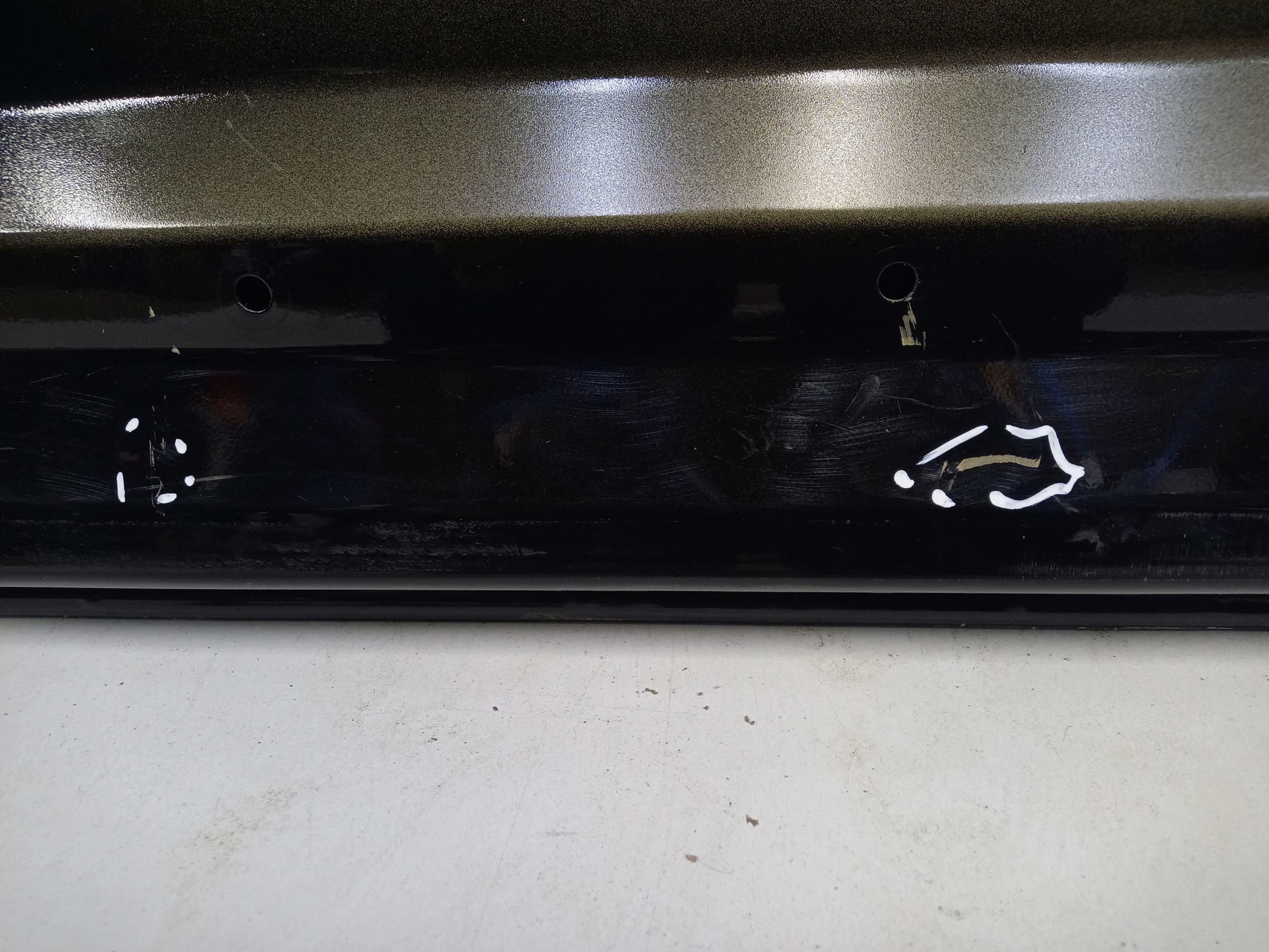 Дверь задняя левая Wey 80